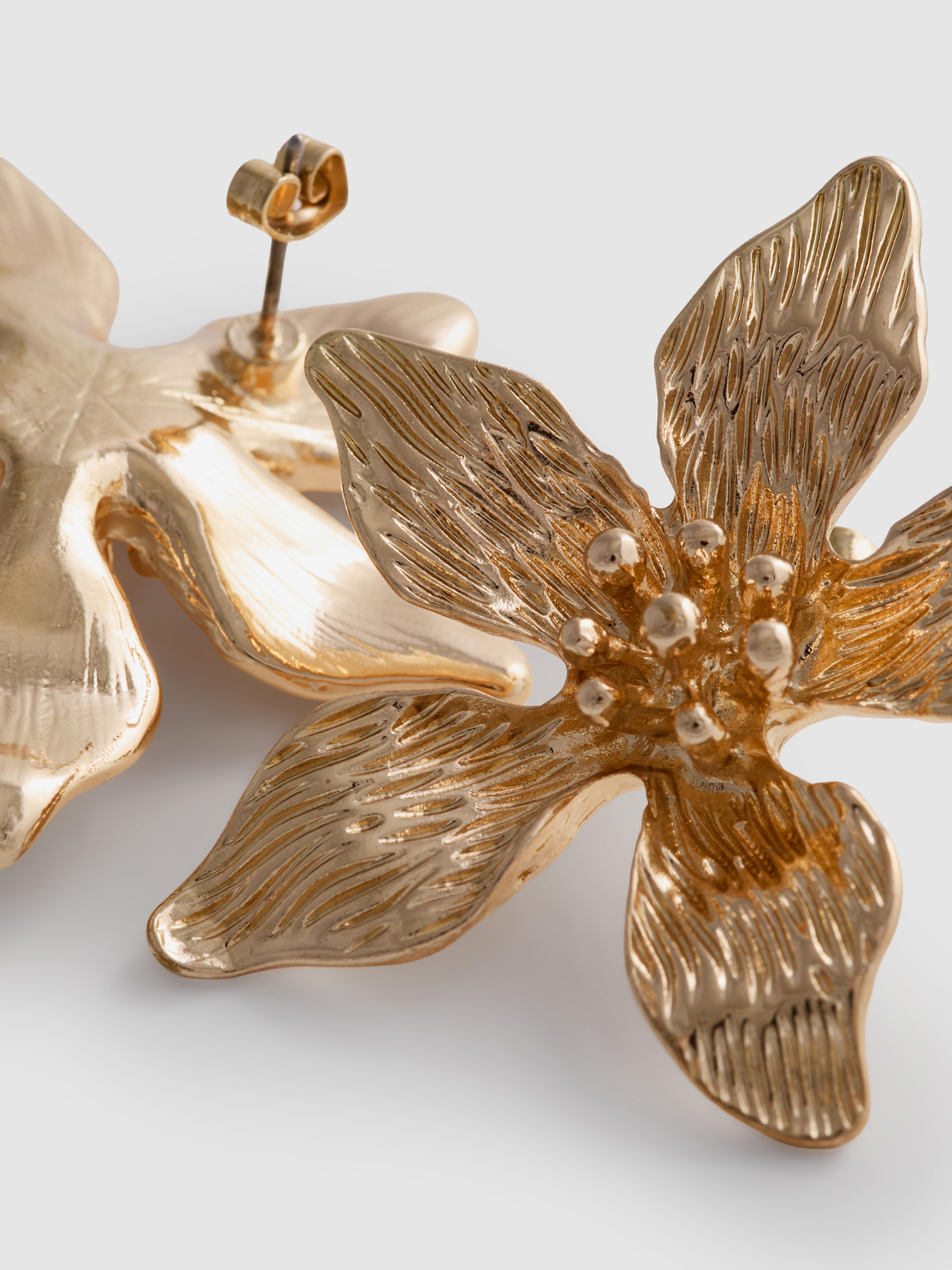 Floral Stud Earrings