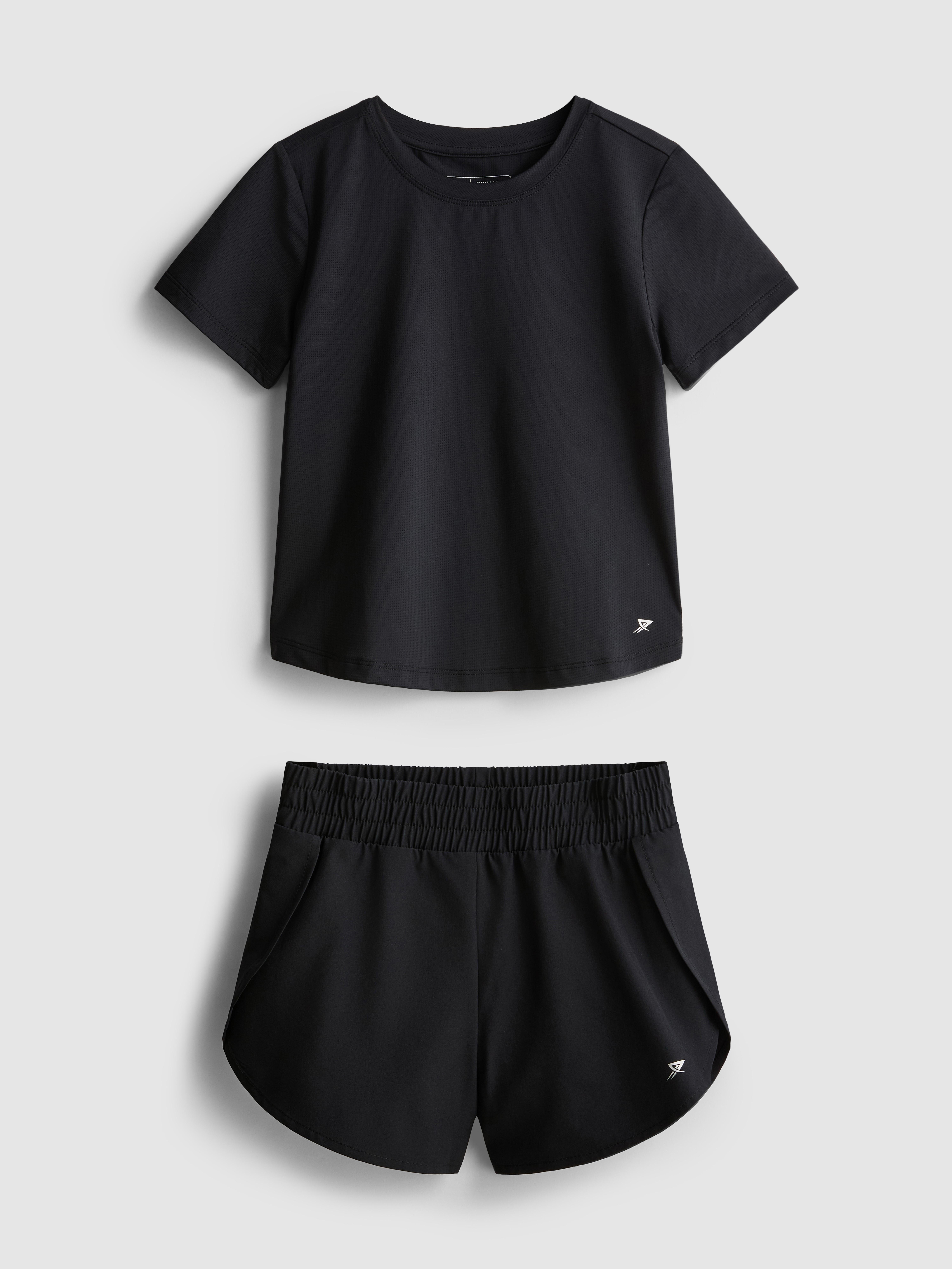 3–9 ans | Ensemble t-shirt de sport et short de running