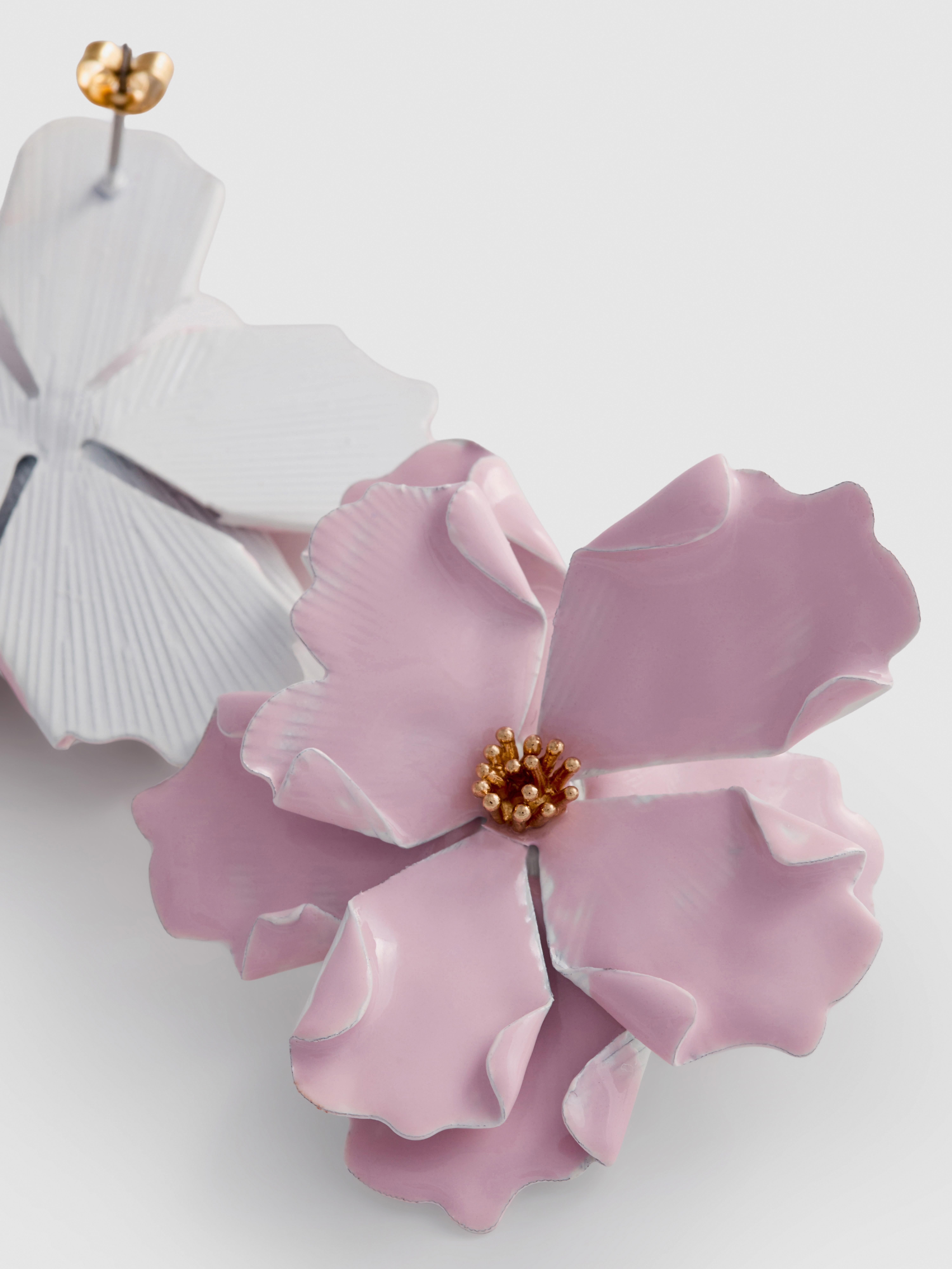 Oversized Flower Studs