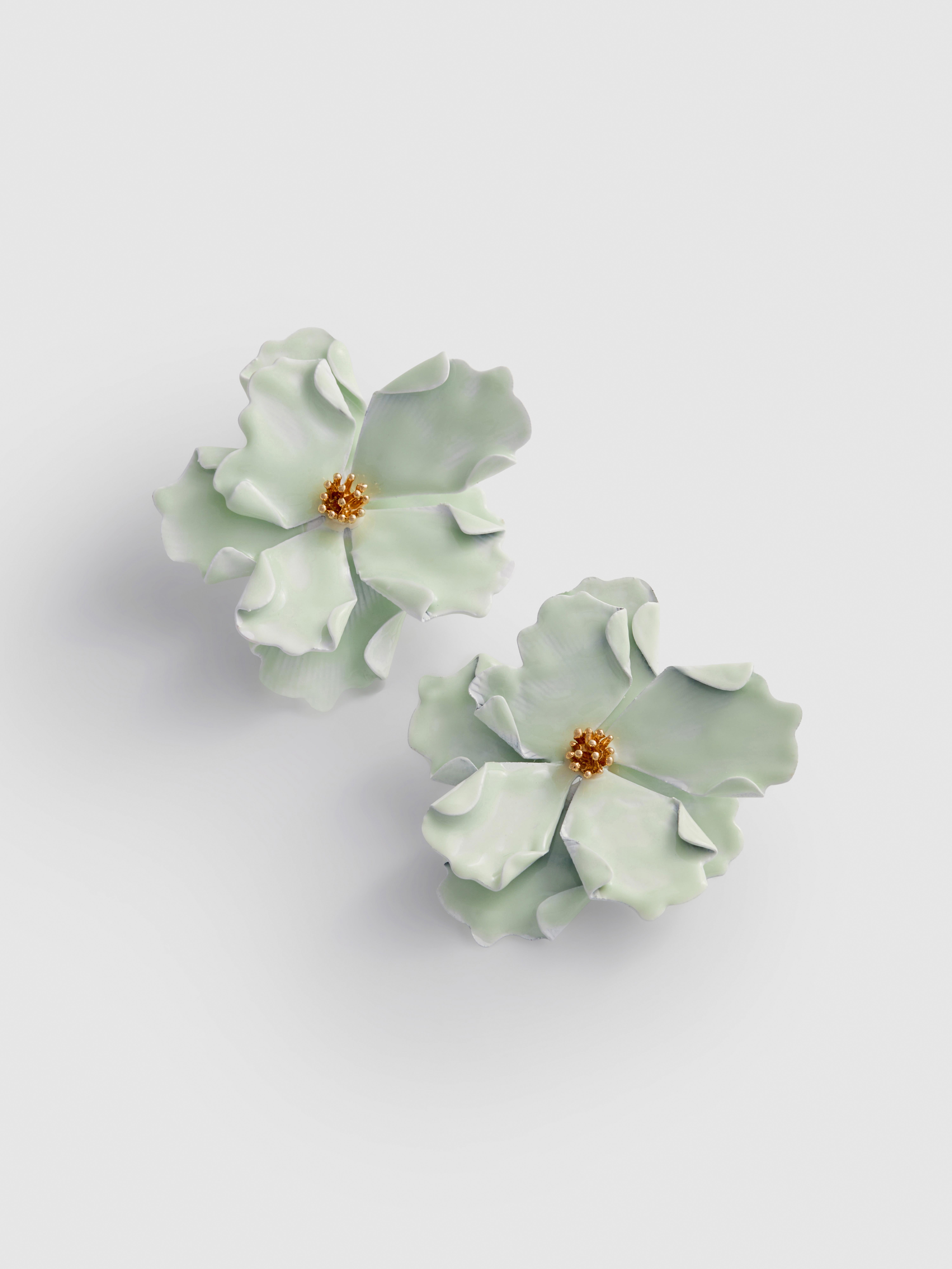 Oversized Flower Studs