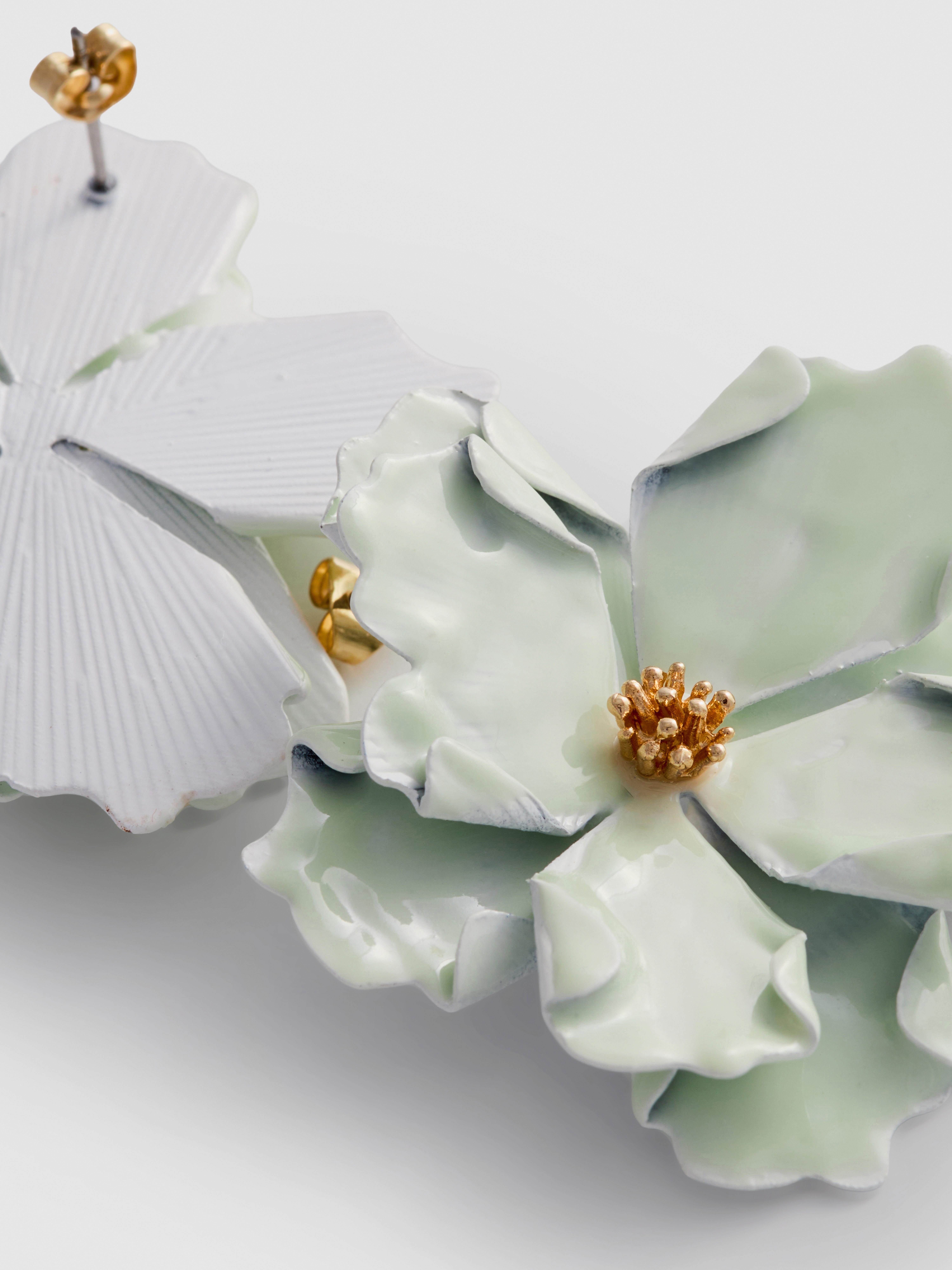 Oversized Flower Studs