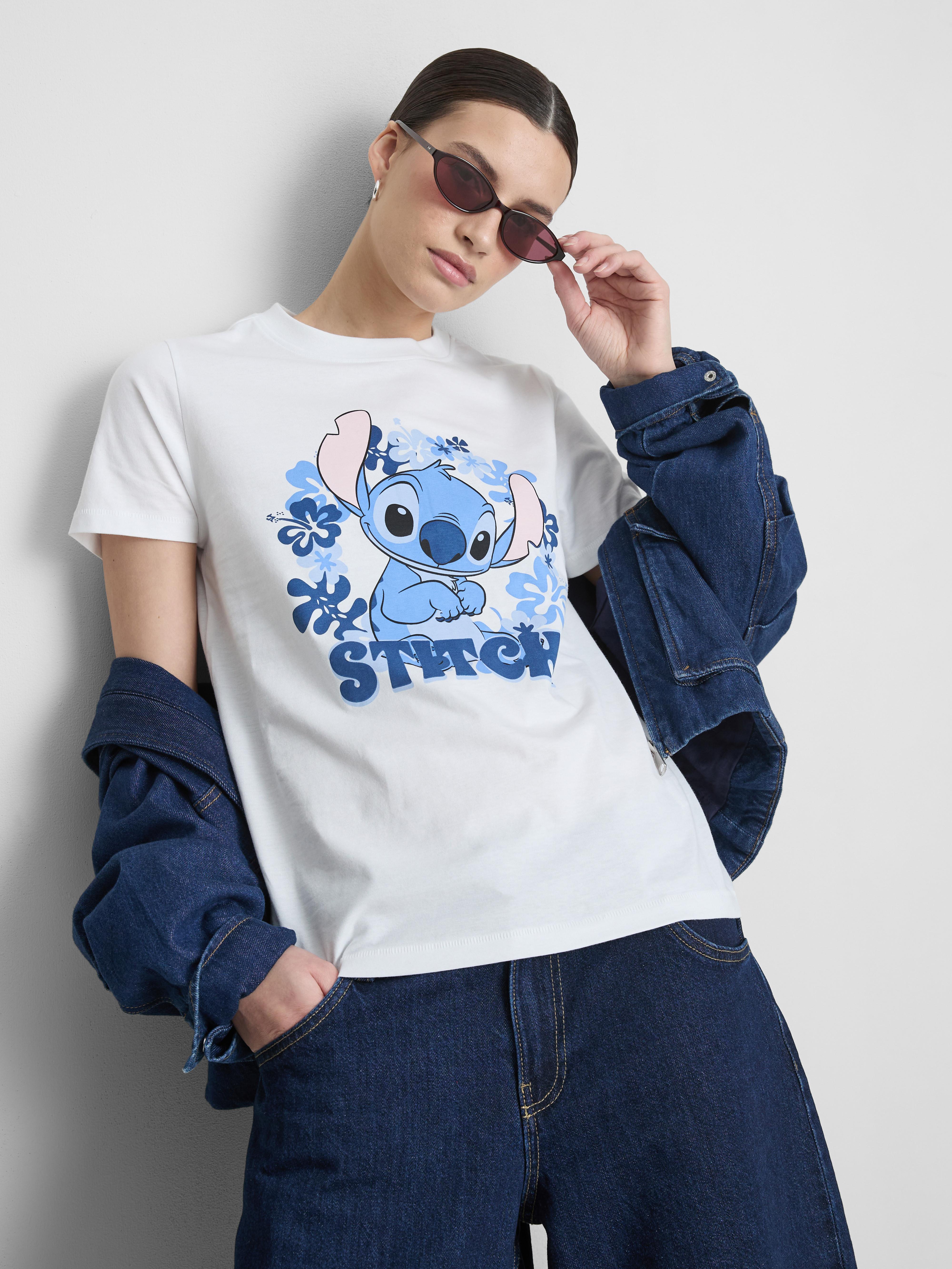 T-shirt z nadrukiem Sticha Disneya
