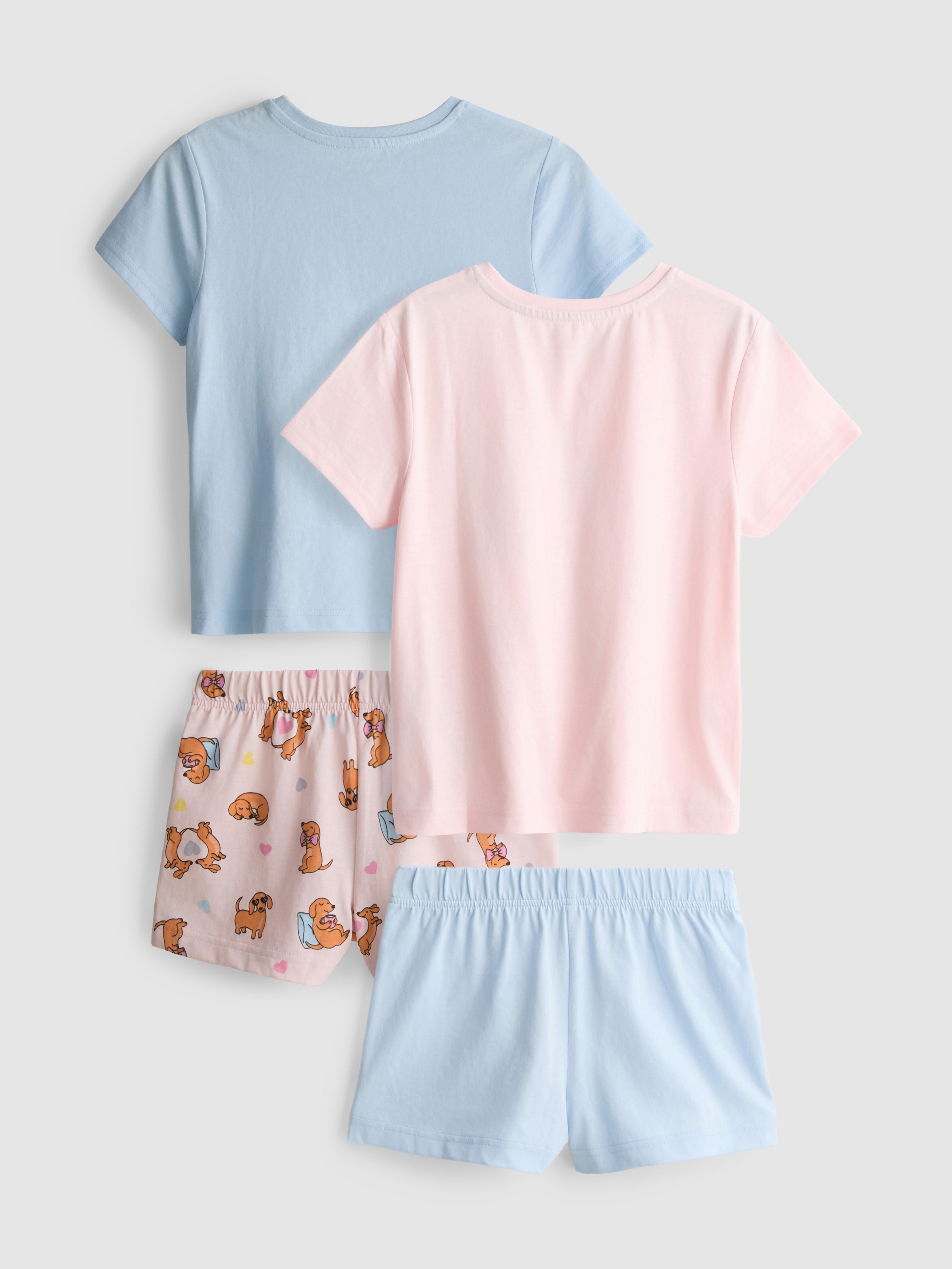 18 mois–8 ans | Lot de 2 pyjamas short à motifs chien