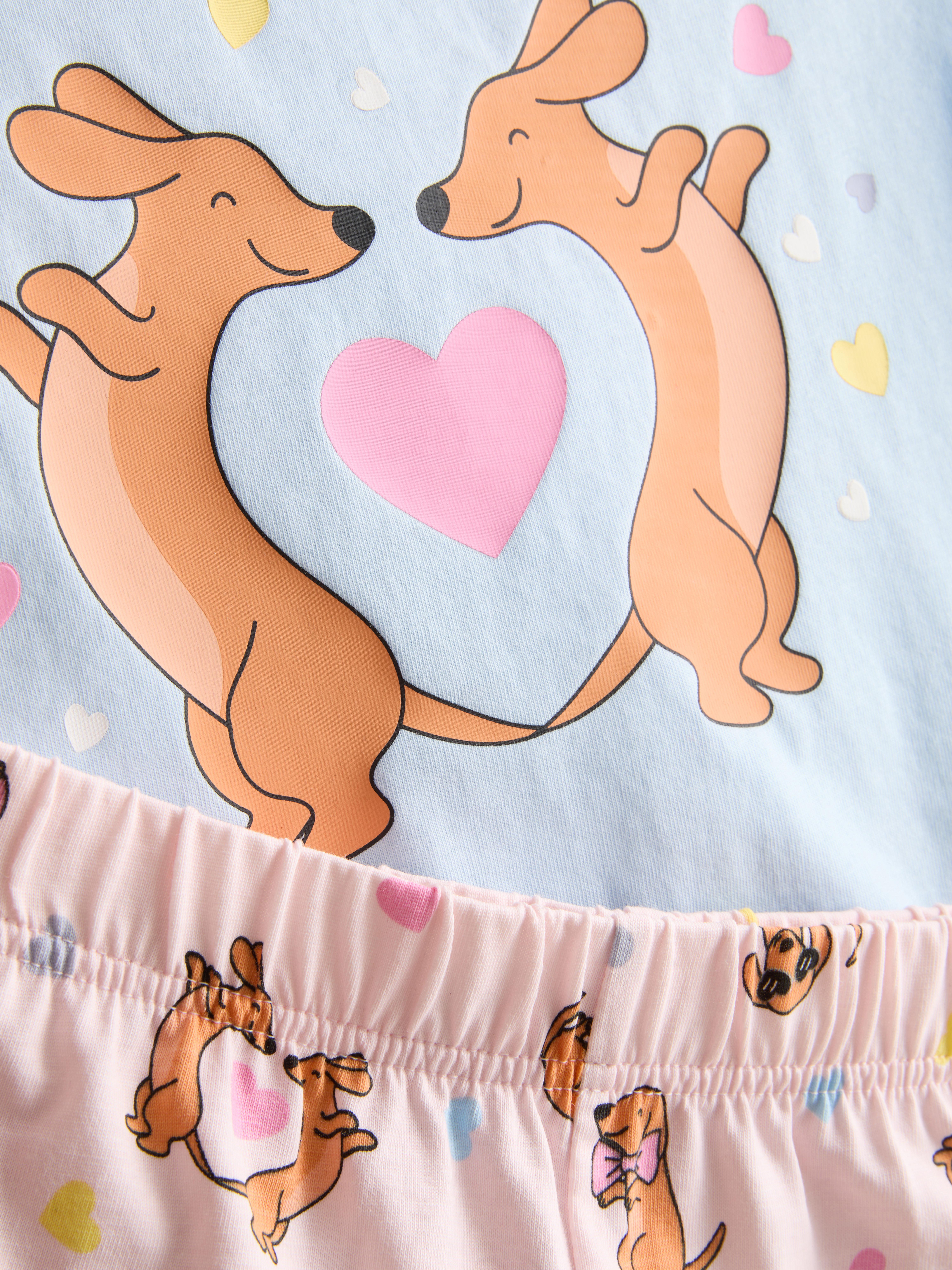 18 mois–8 ans | Lot de 2 pyjamas short à motifs chien