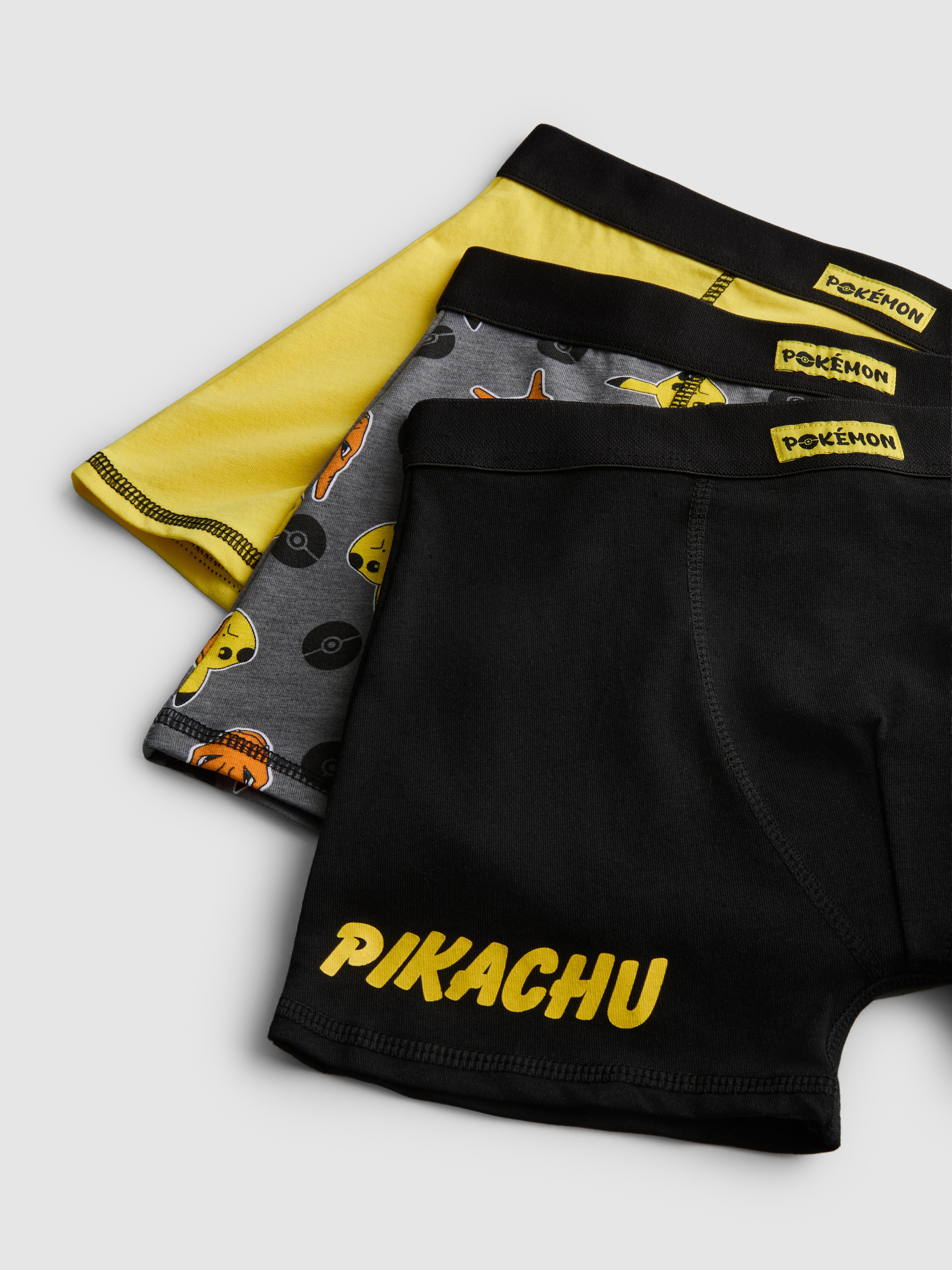 4-15 jr | Boxershorts Pokémon, set van 3