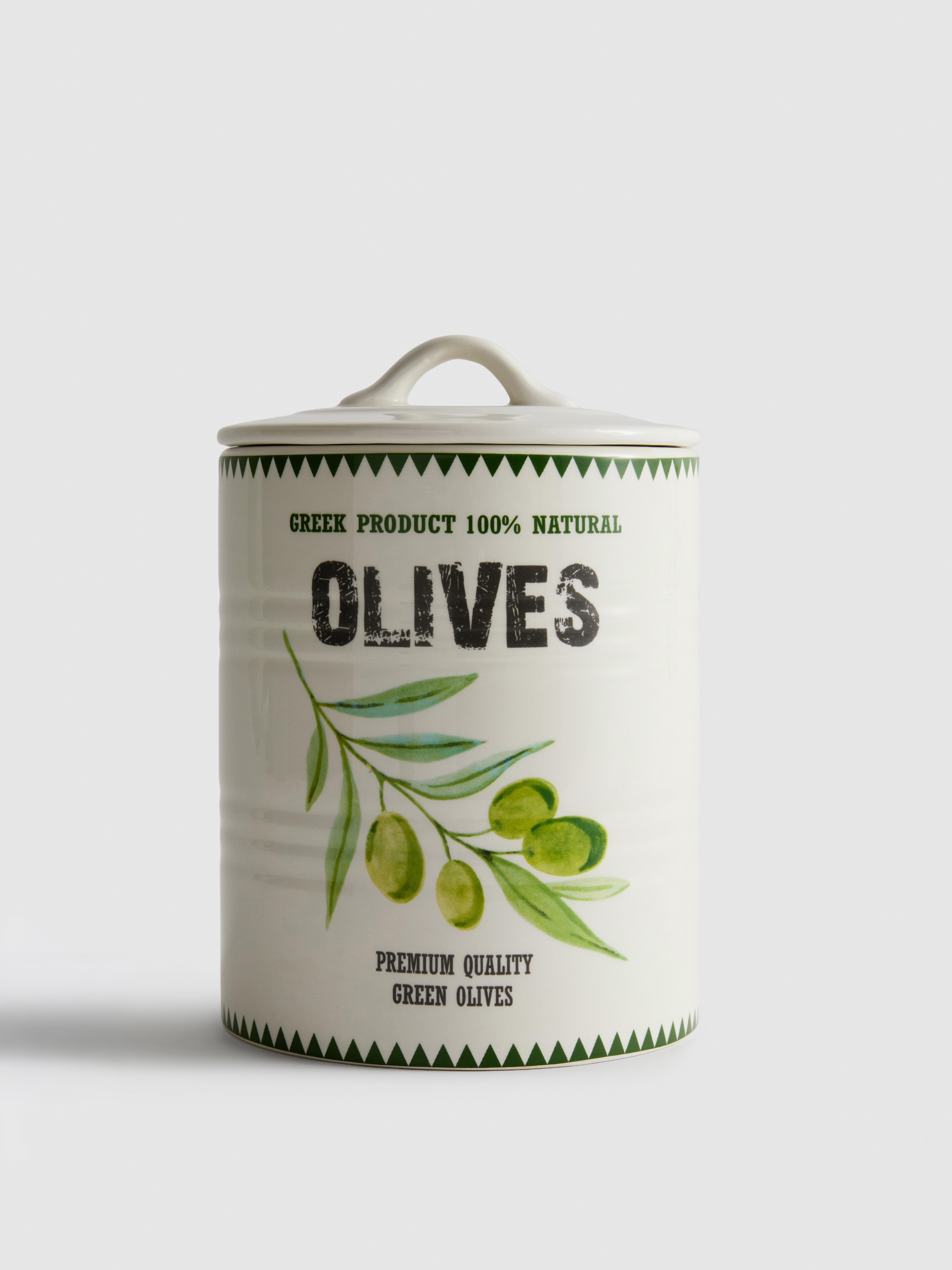 Barattolo contenitore in ceramica per la cucina