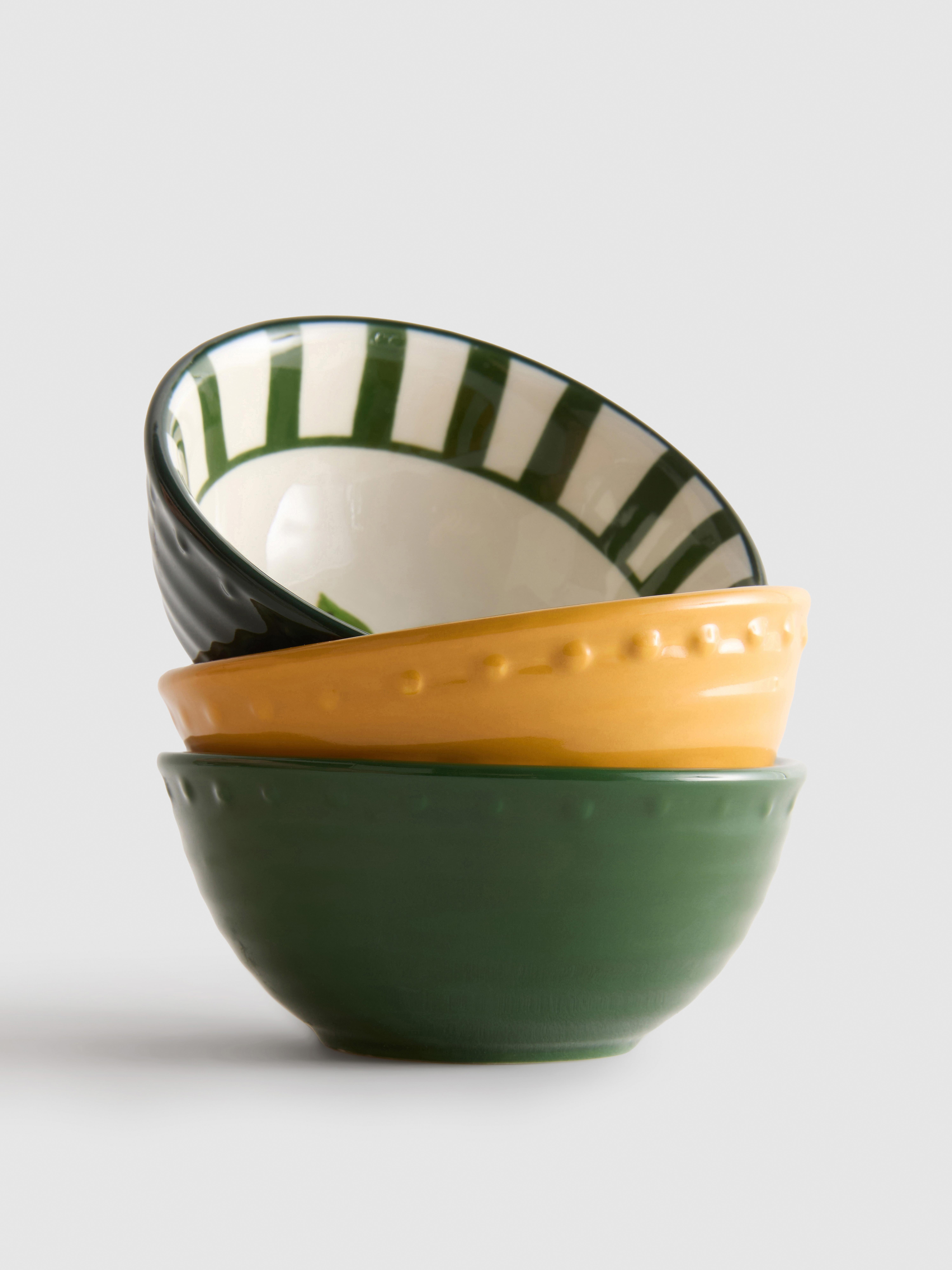3pk Tropical Pinch Bowls