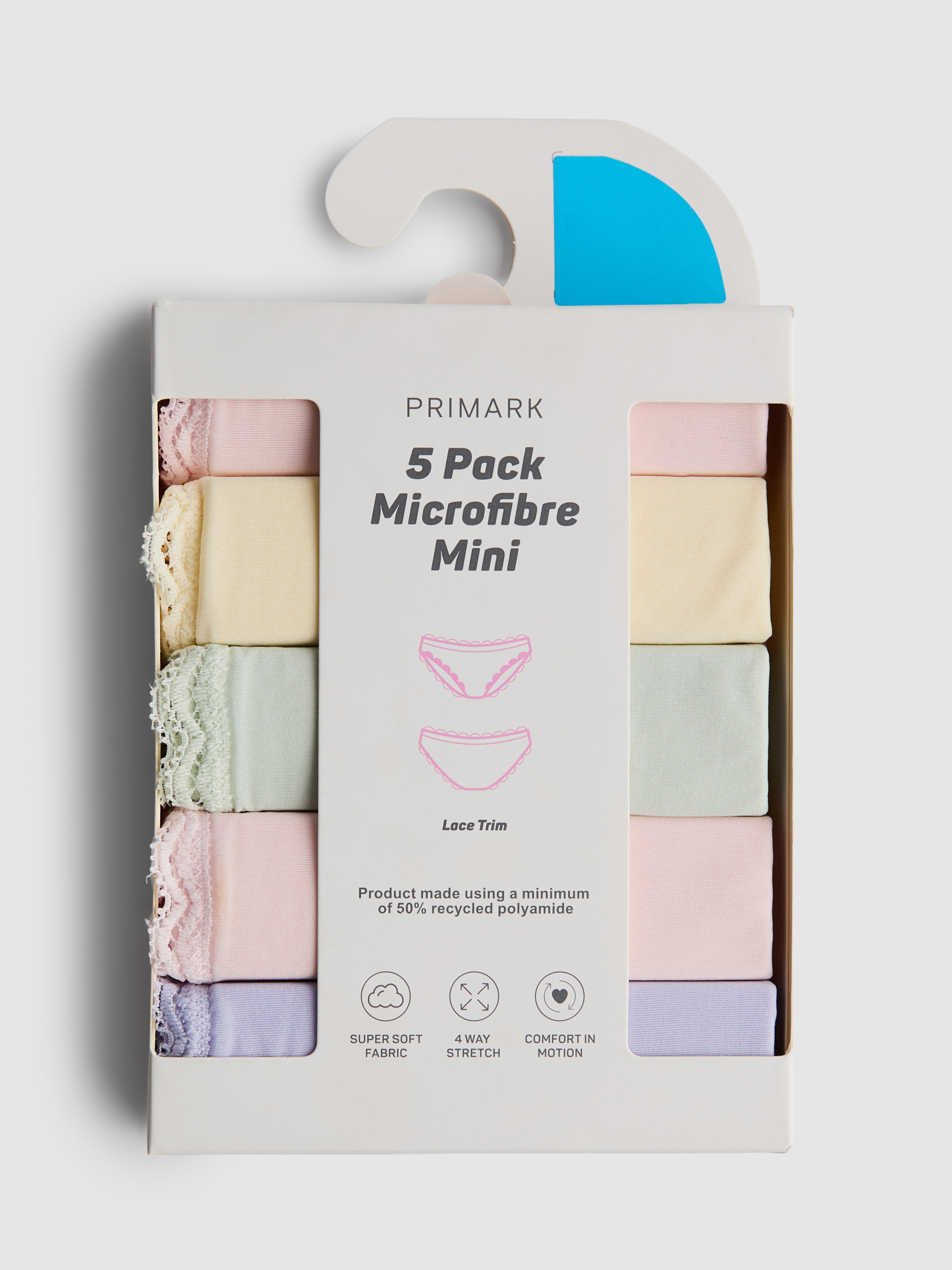5pk Microfibre Mini Briefs