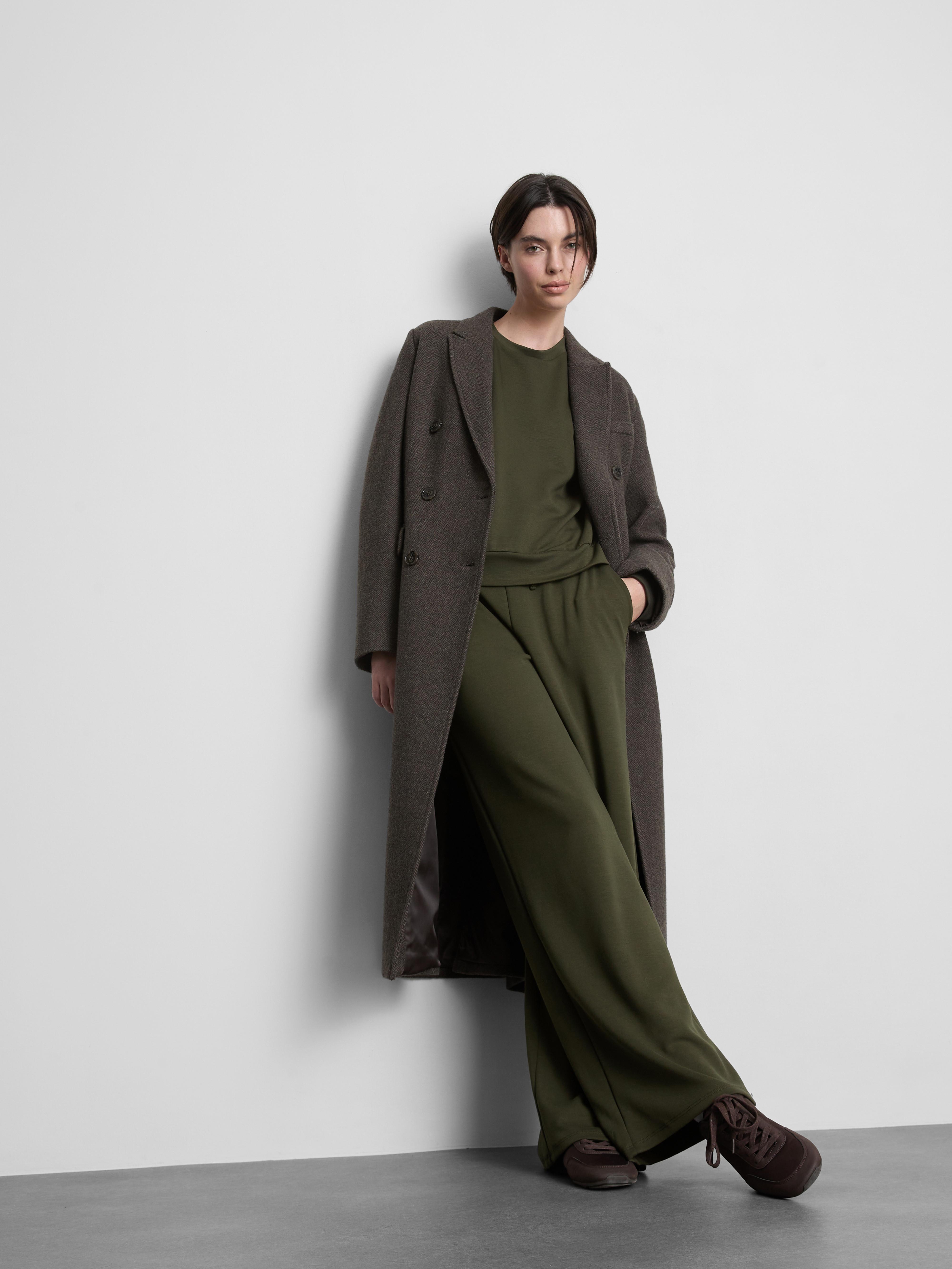 Sportief sweatshirt met ronde hals