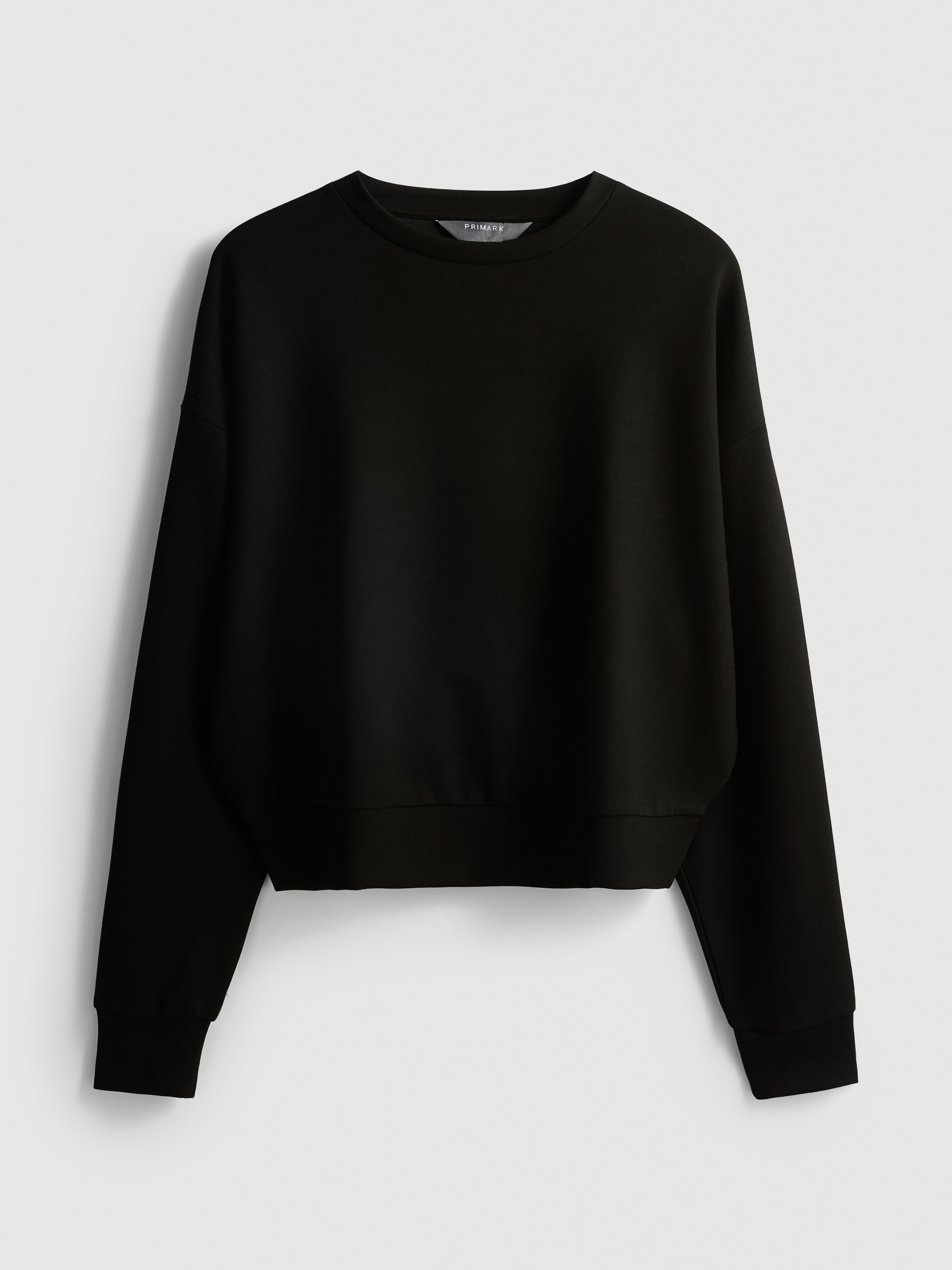 Active Round Neck Sweatshirt Black