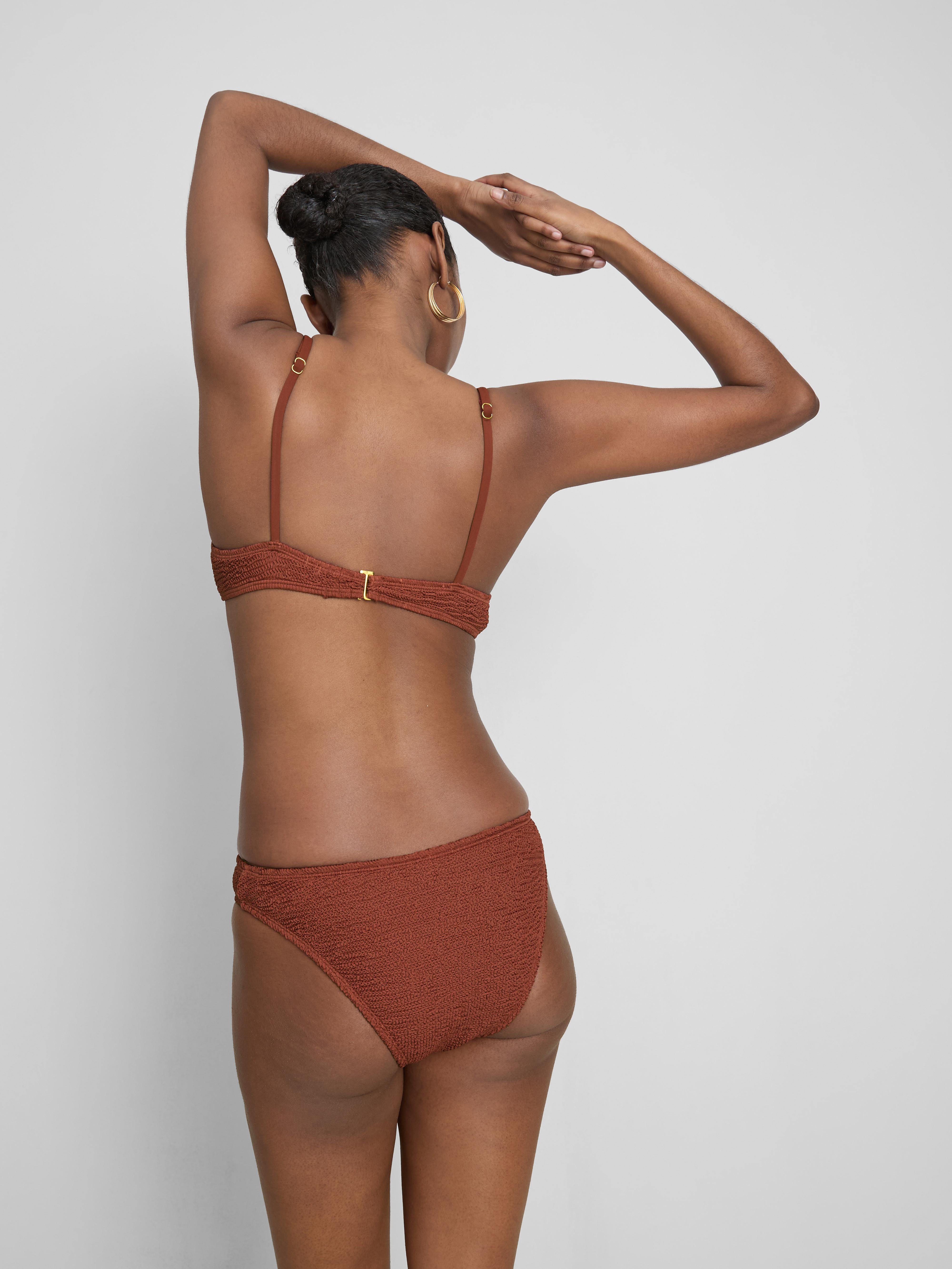 Crinkle Underwire Bikini Top
