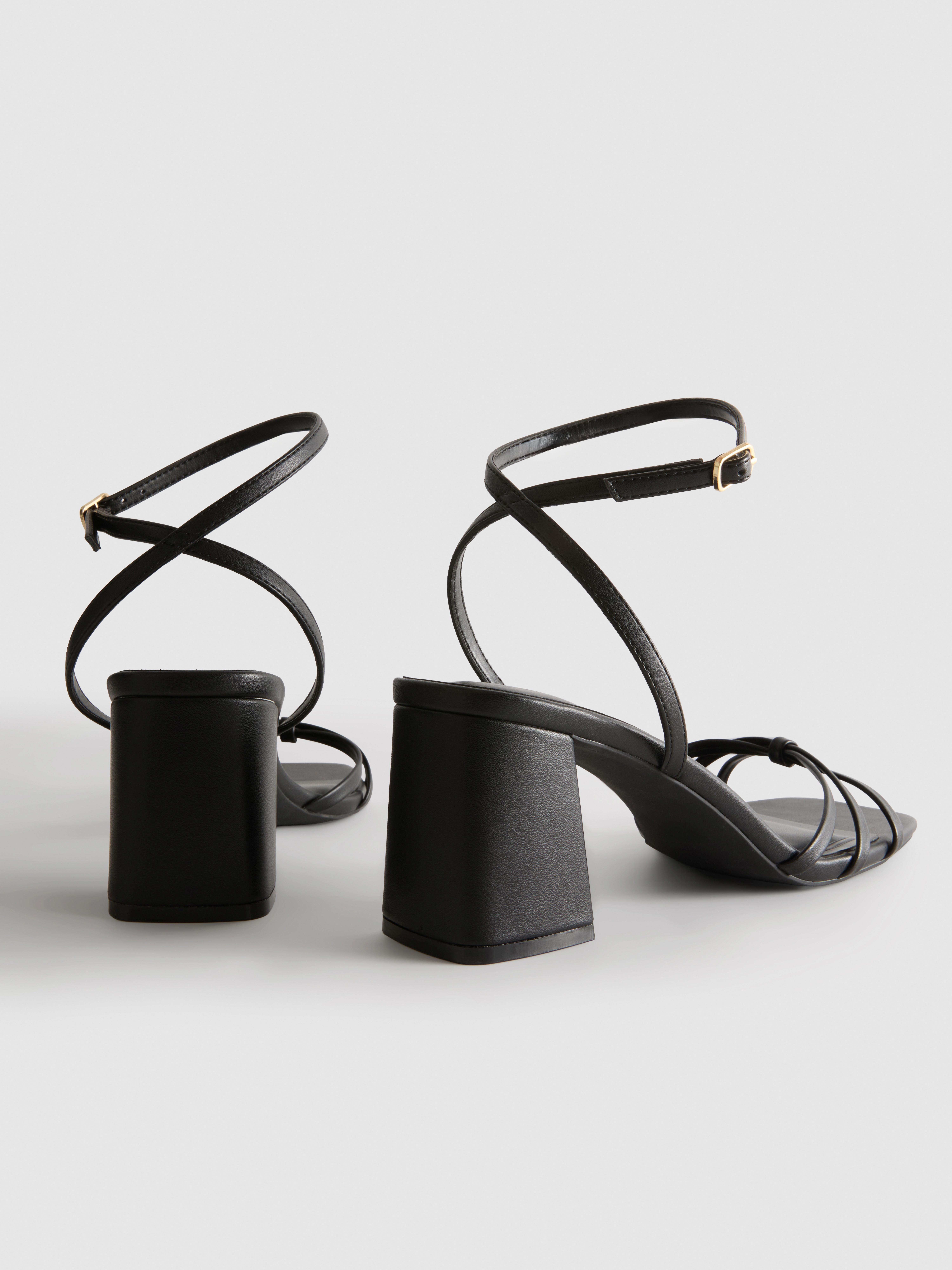 Strappy Block Heel Sandals