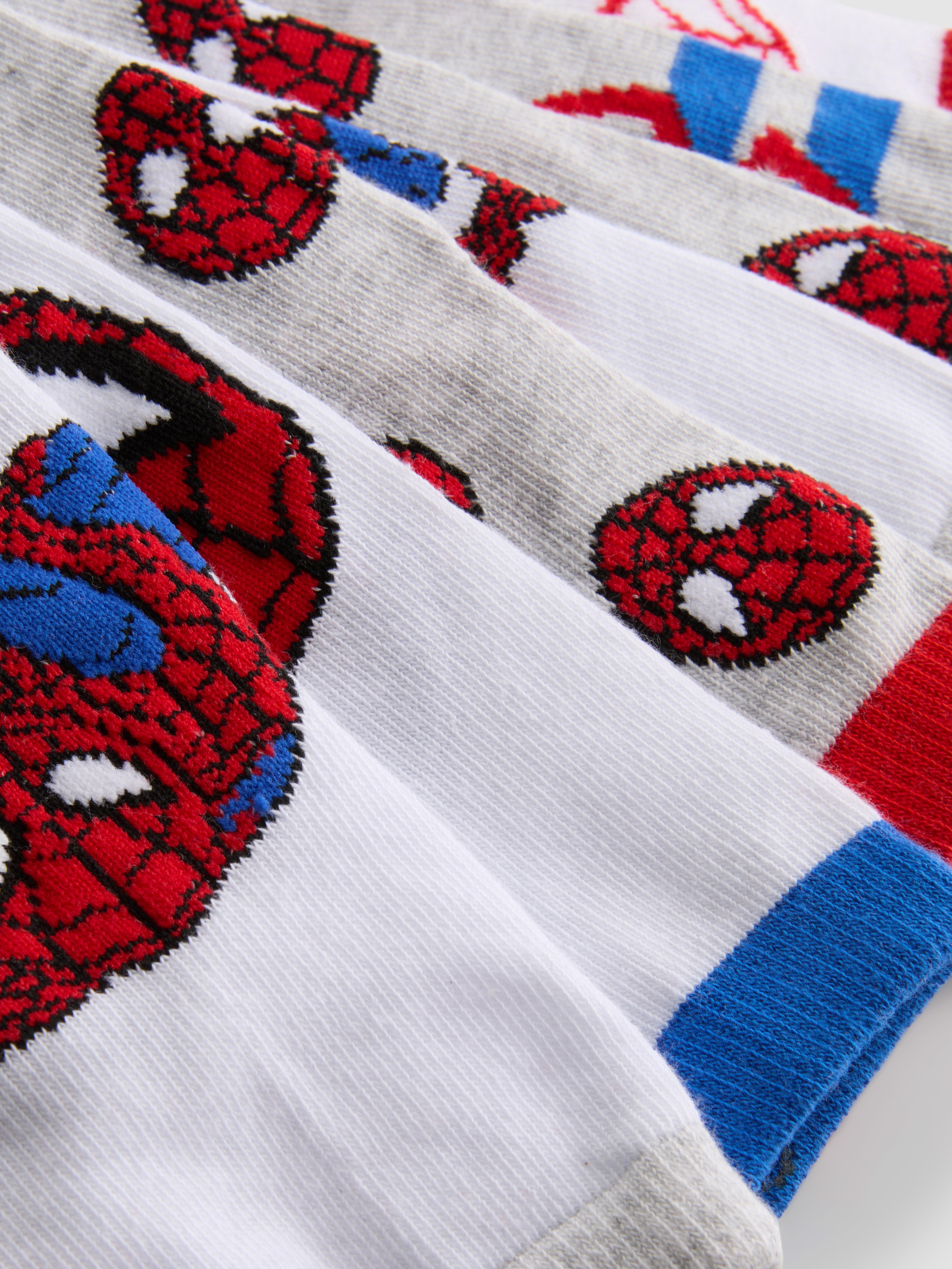 7pk MARVEL Spider-Man Quarter Socks