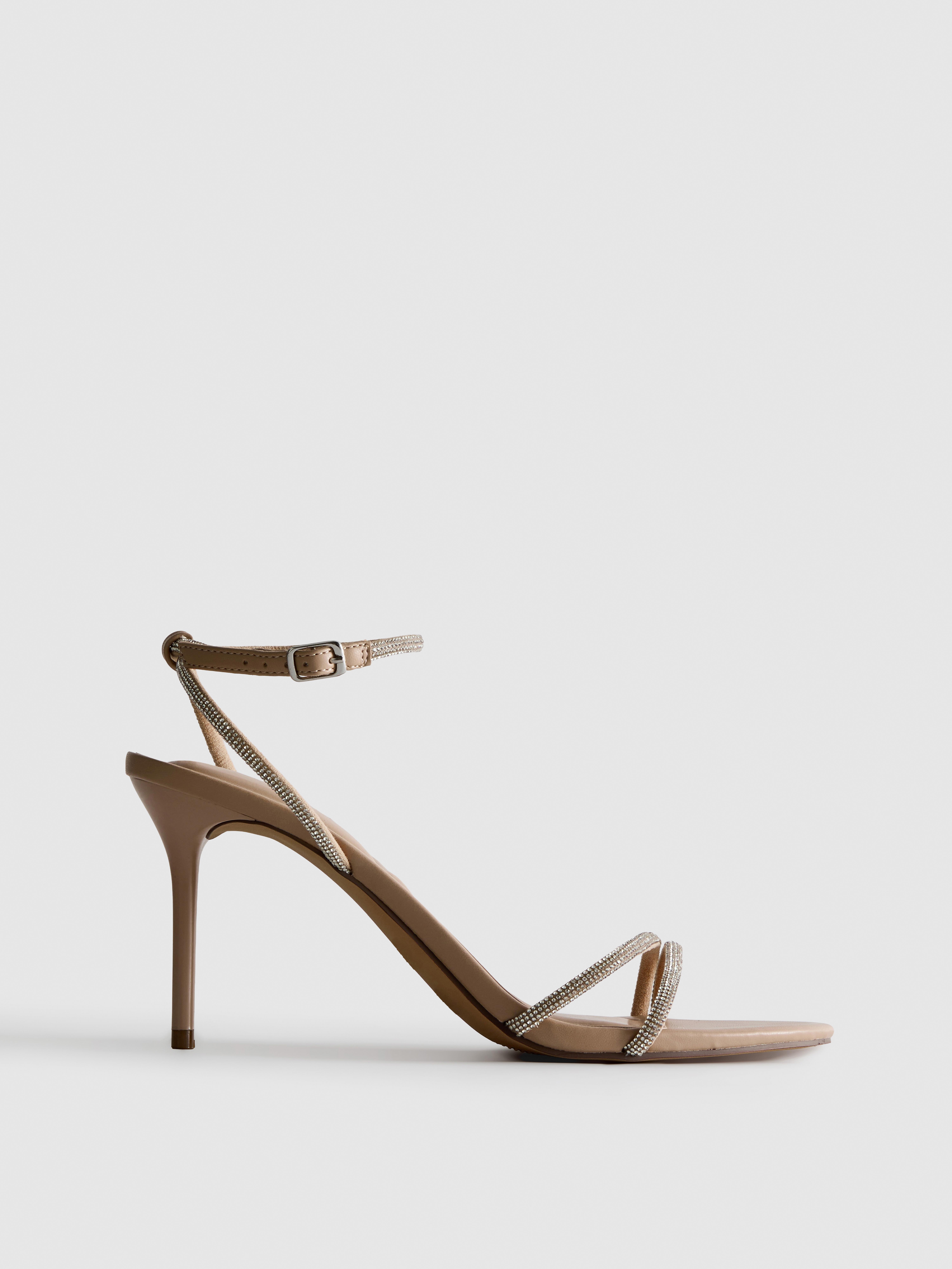 Strappy Heeled Sandals