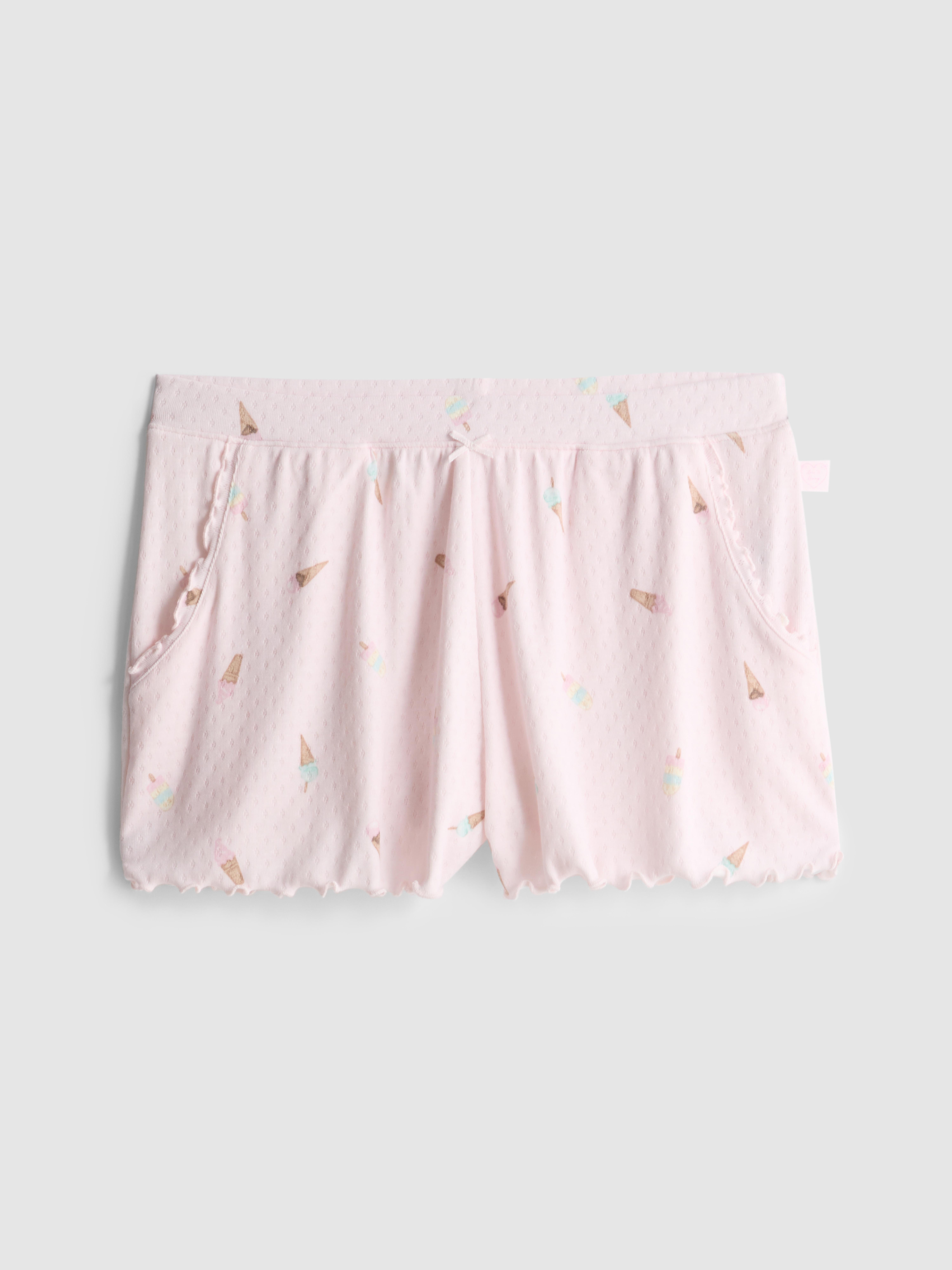 Love To Lounge Ice Cream Ruffle Pyjama Shorts