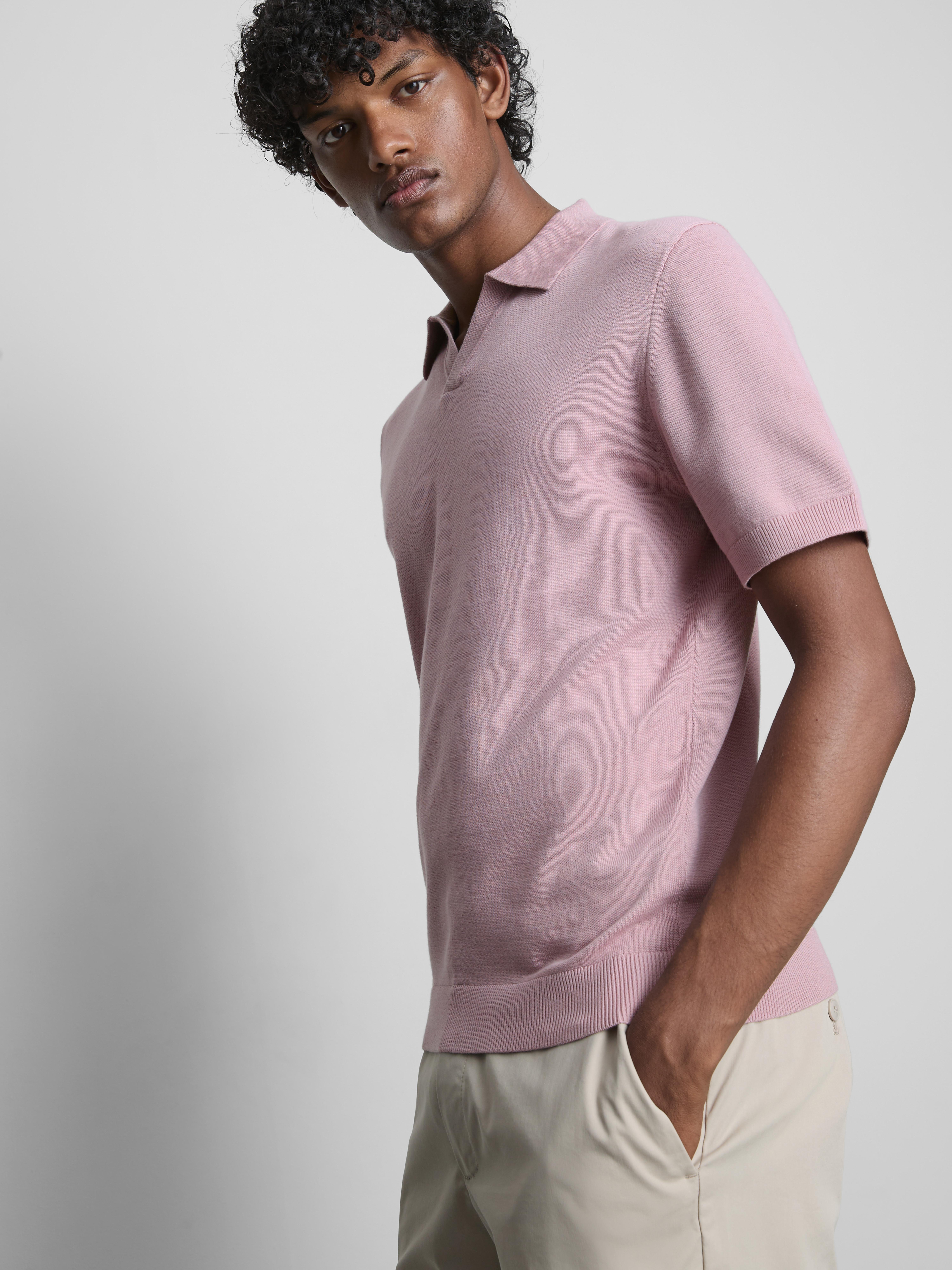Gebreid poloshirt The Edit