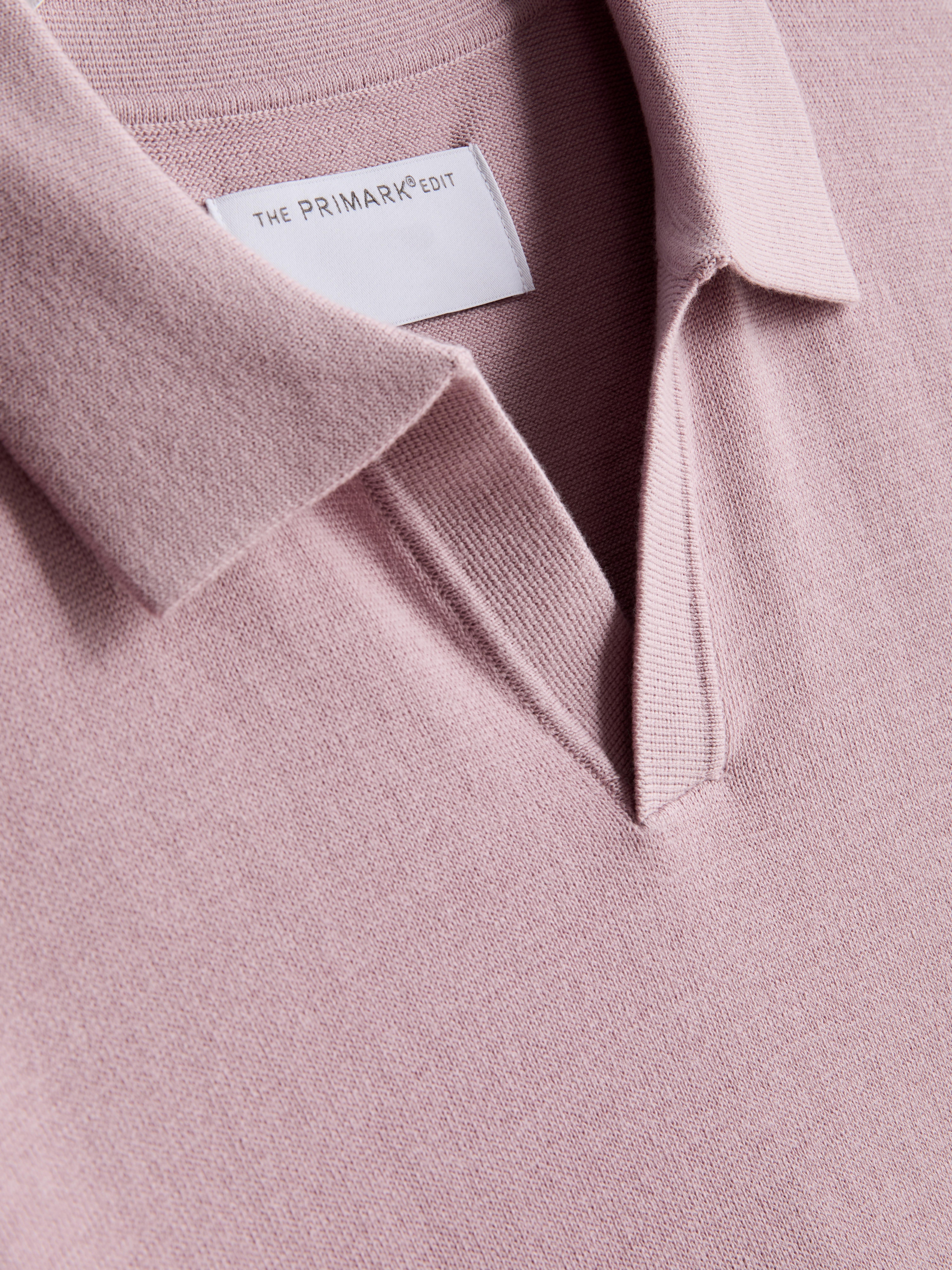 Gebreid poloshirt The Edit