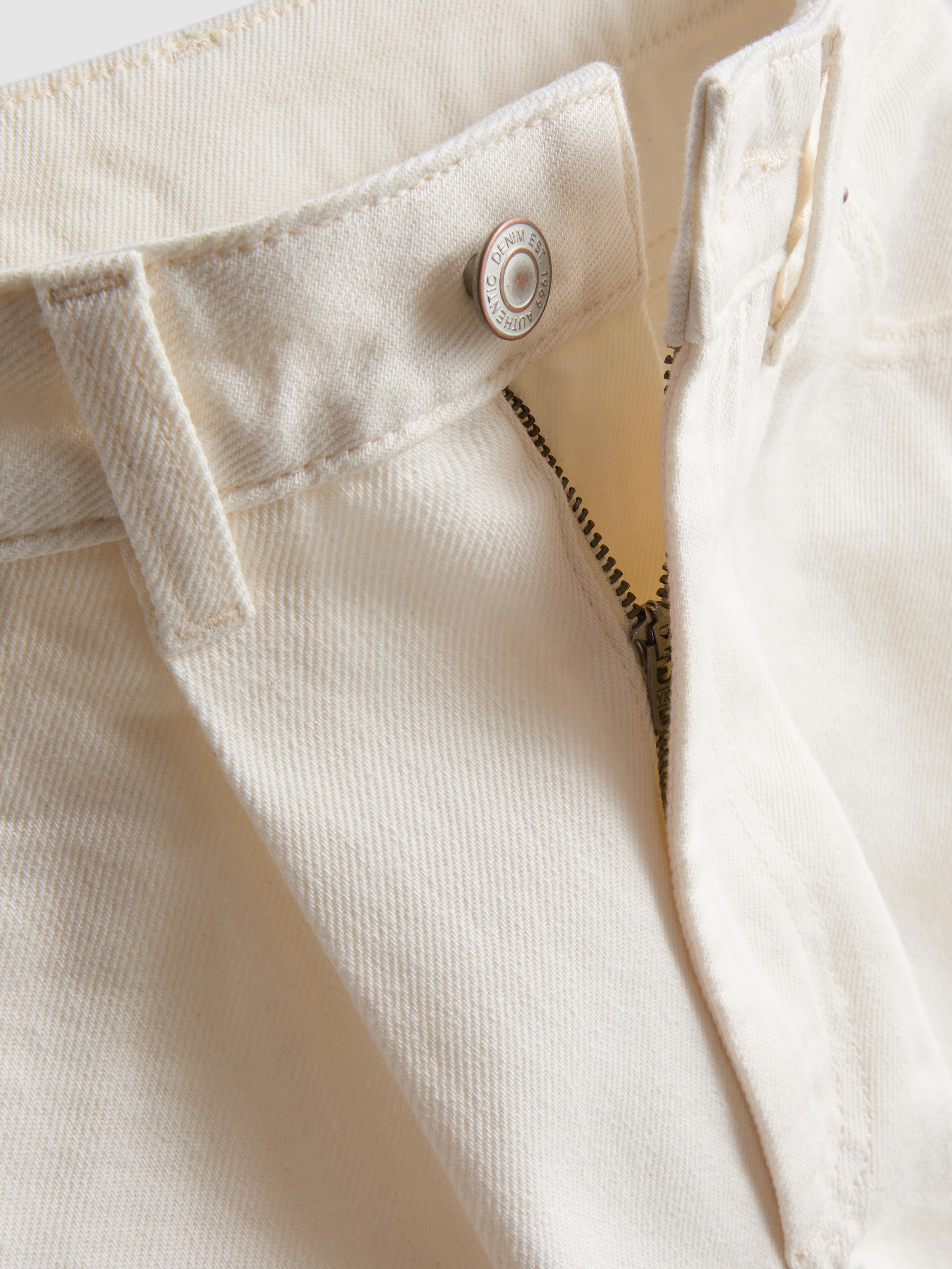 Ultimate Cotton Denim Barrel-Leg Jeans