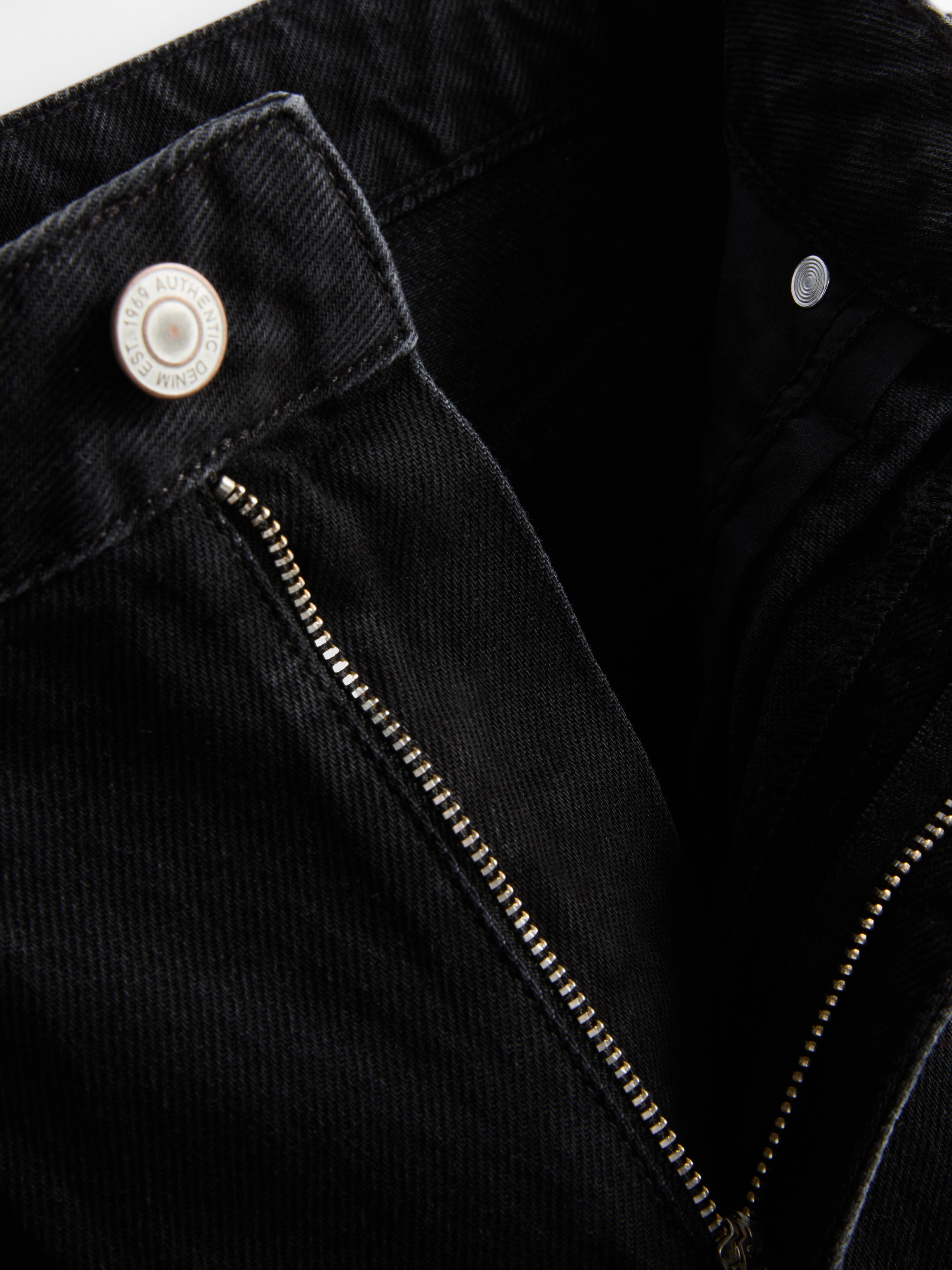 Ultimate Cotton Denim Barrel-Leg Jeans
