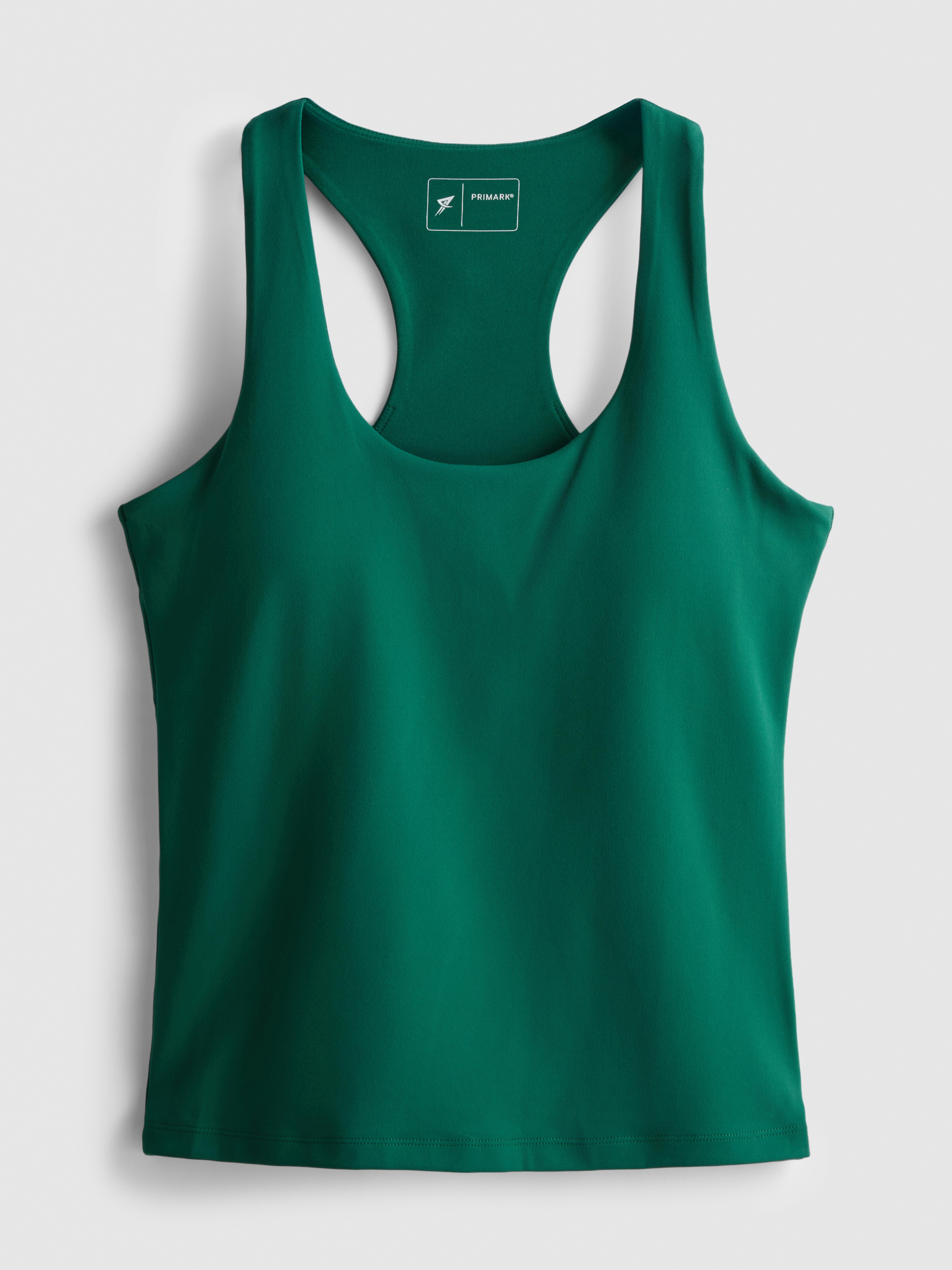 Top desporto s/ mangas gola redonda