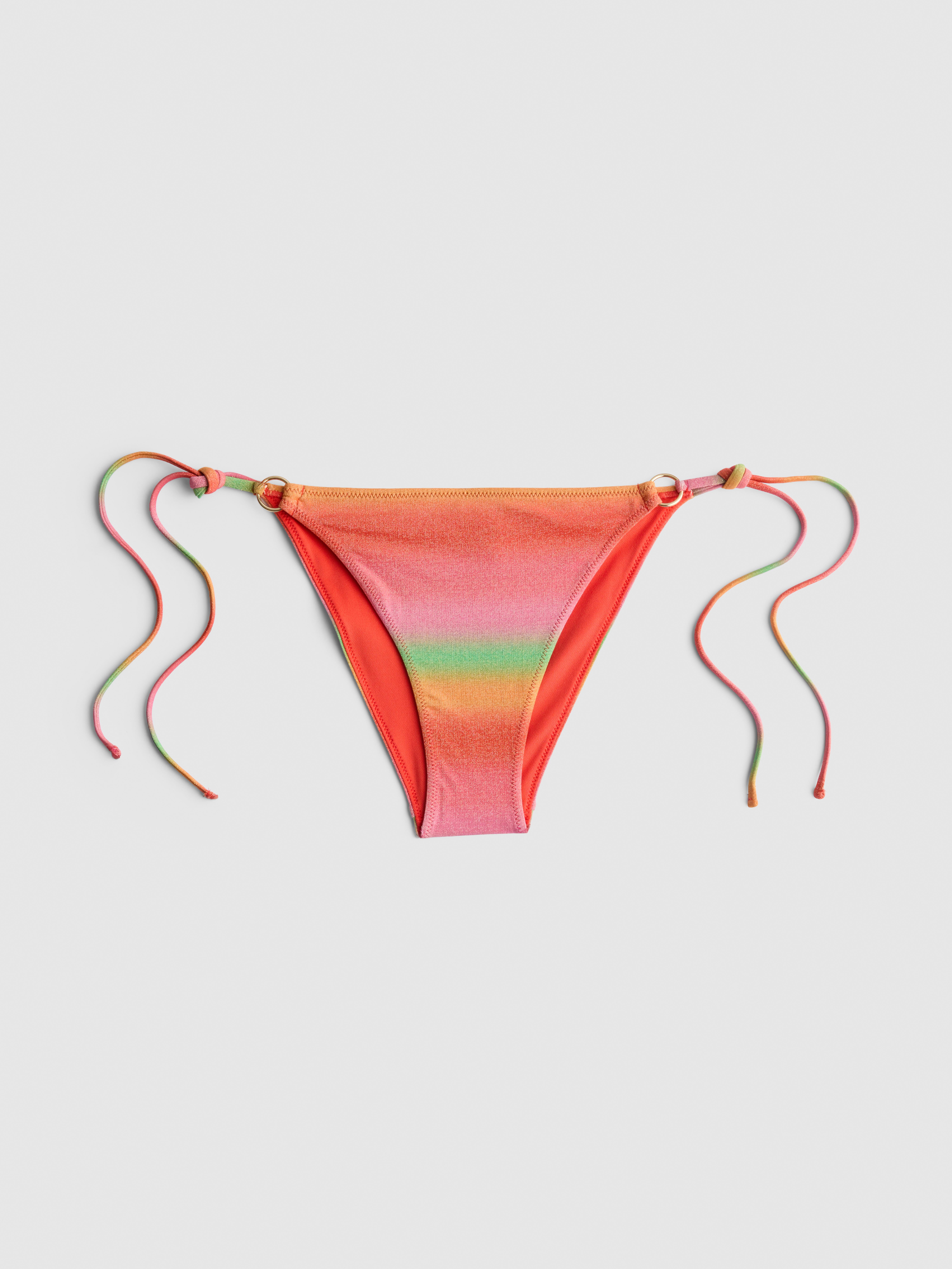 Bas de bikini dégradé à nouer sur les côtés