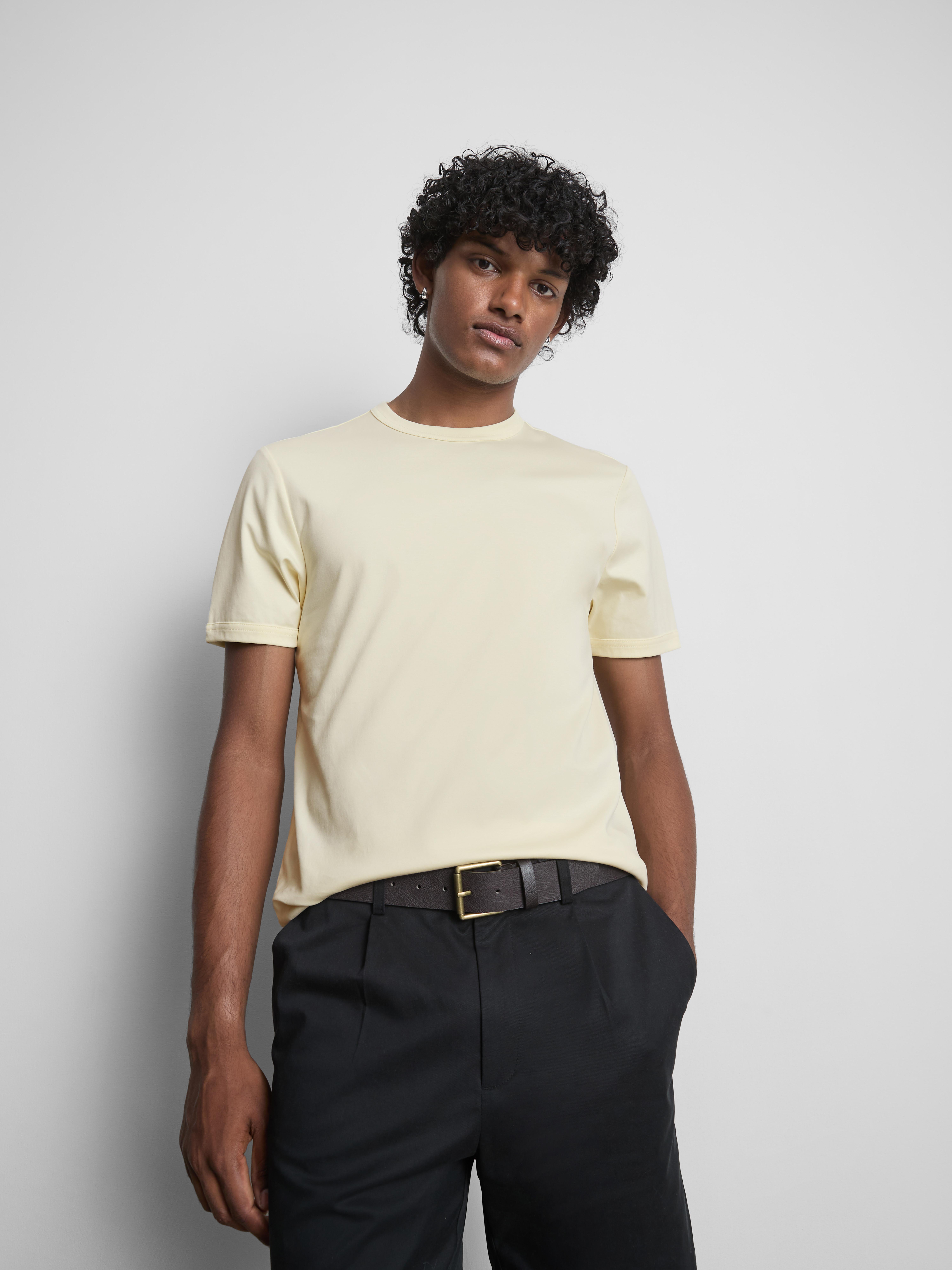 Katoenen slim-fit T-shirt The Edit