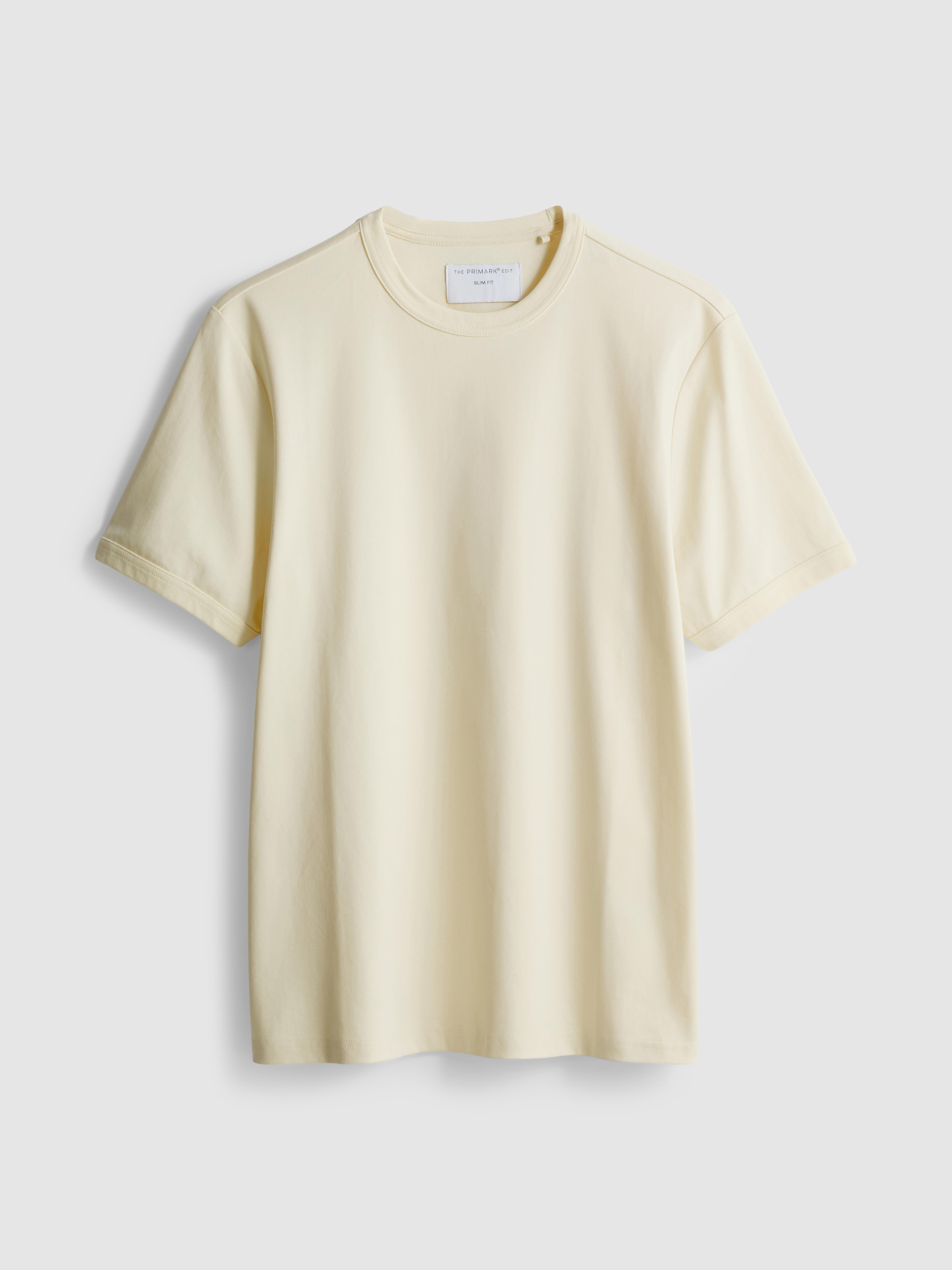 Katoenen slim-fit T-shirt The Edit