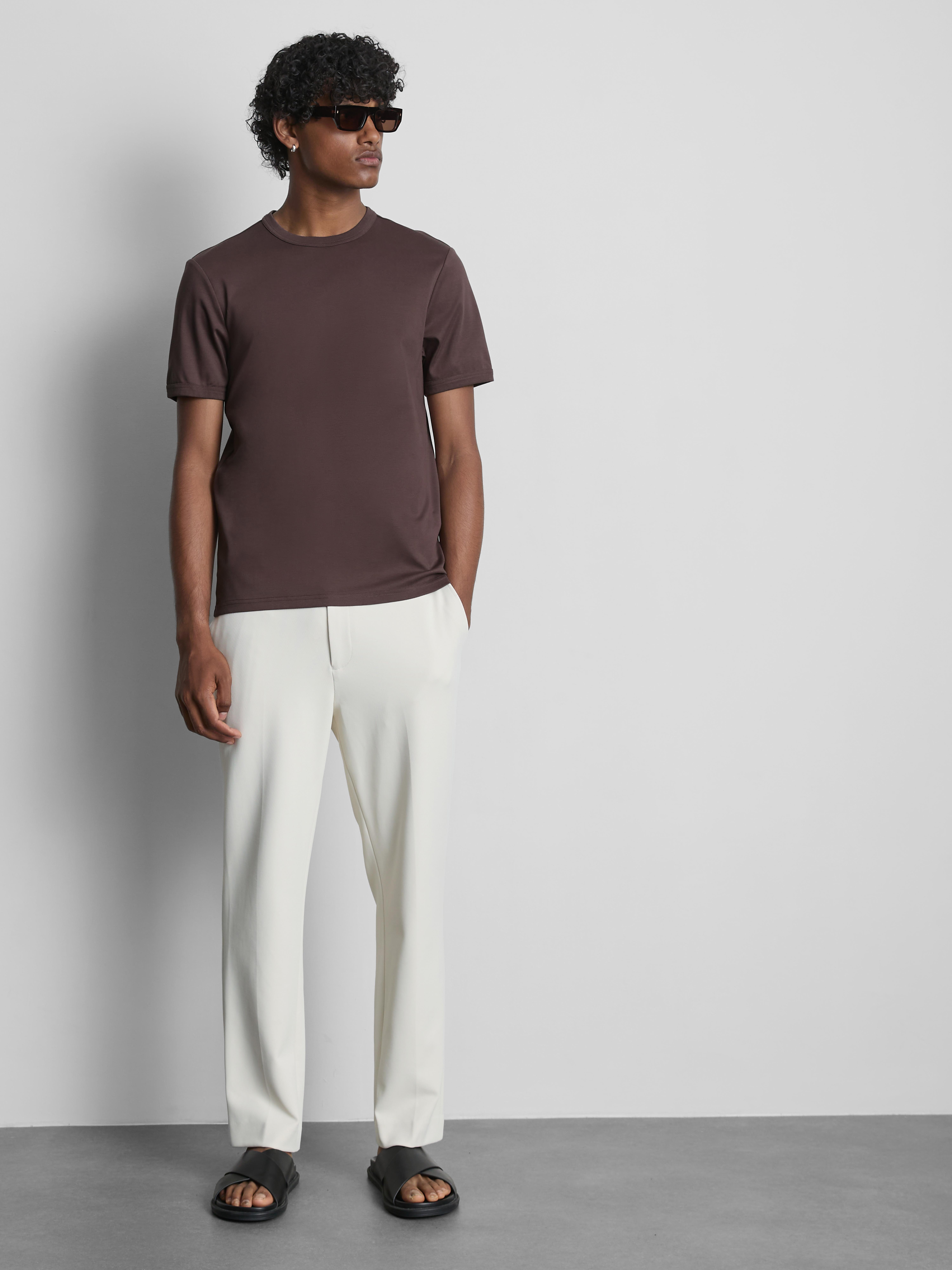 T-shirt slim en coton The Edit Violet clair