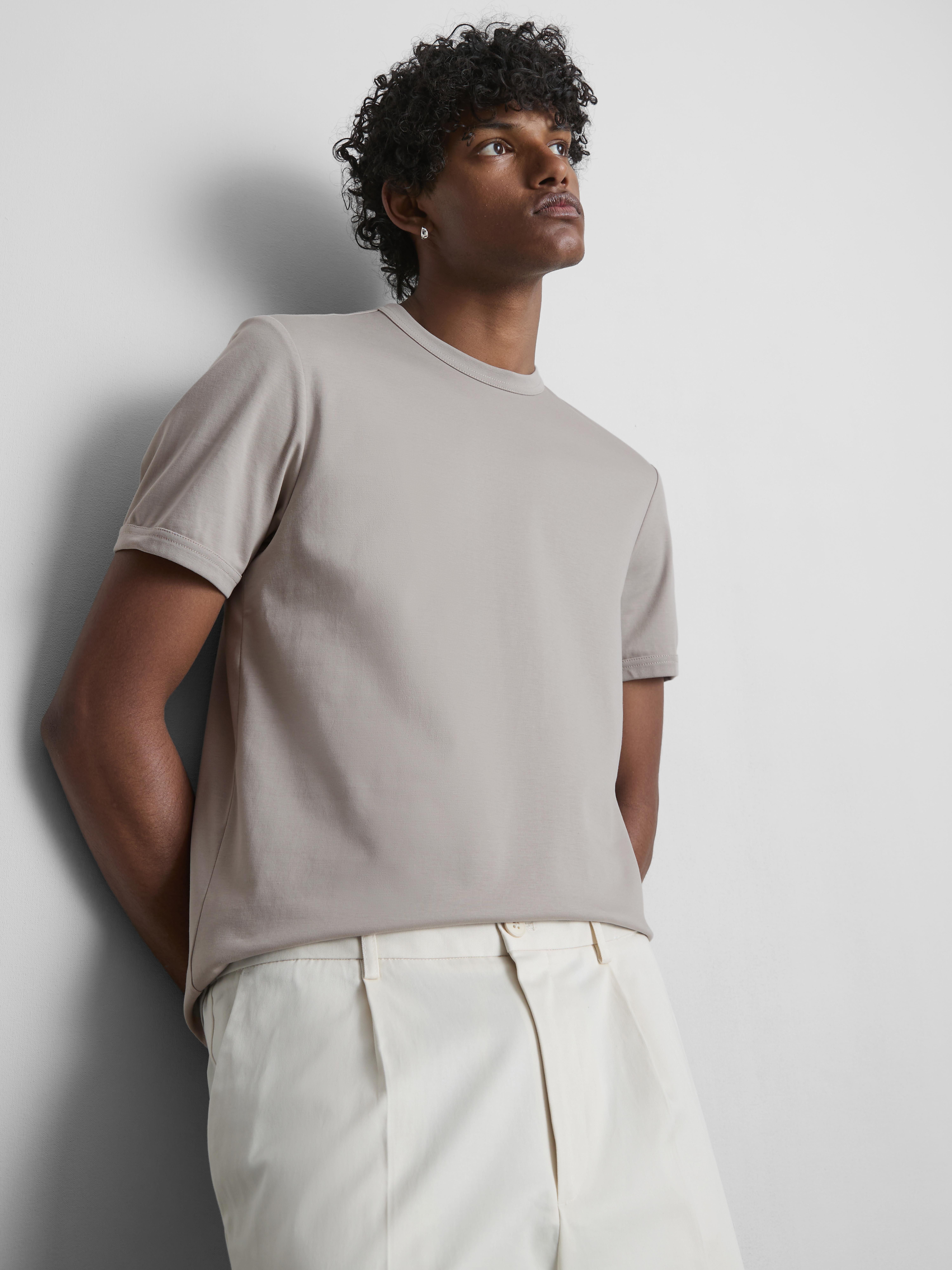 T-shirt slim en coton The Edit