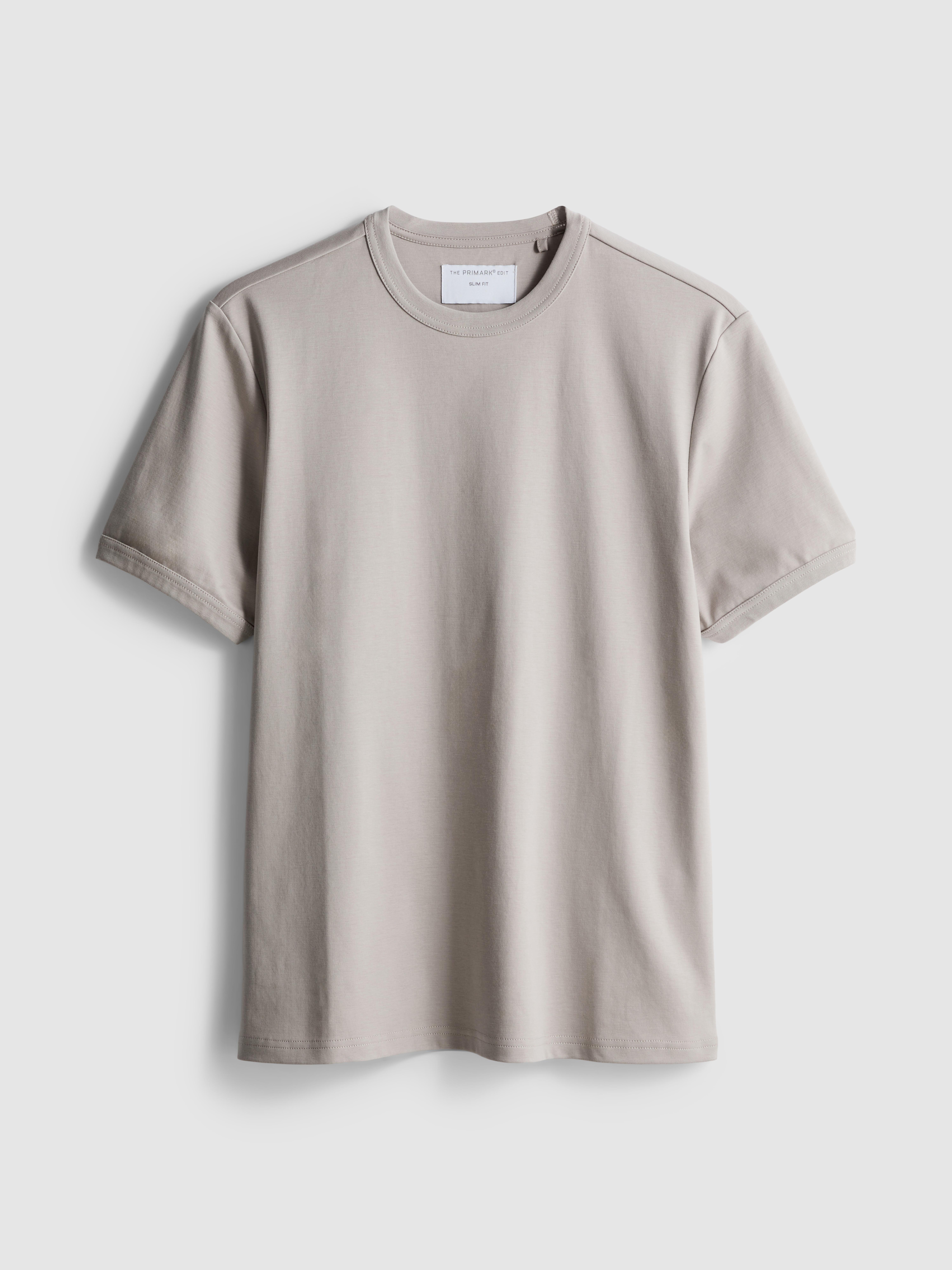 T-shirt slim en coton The Edit