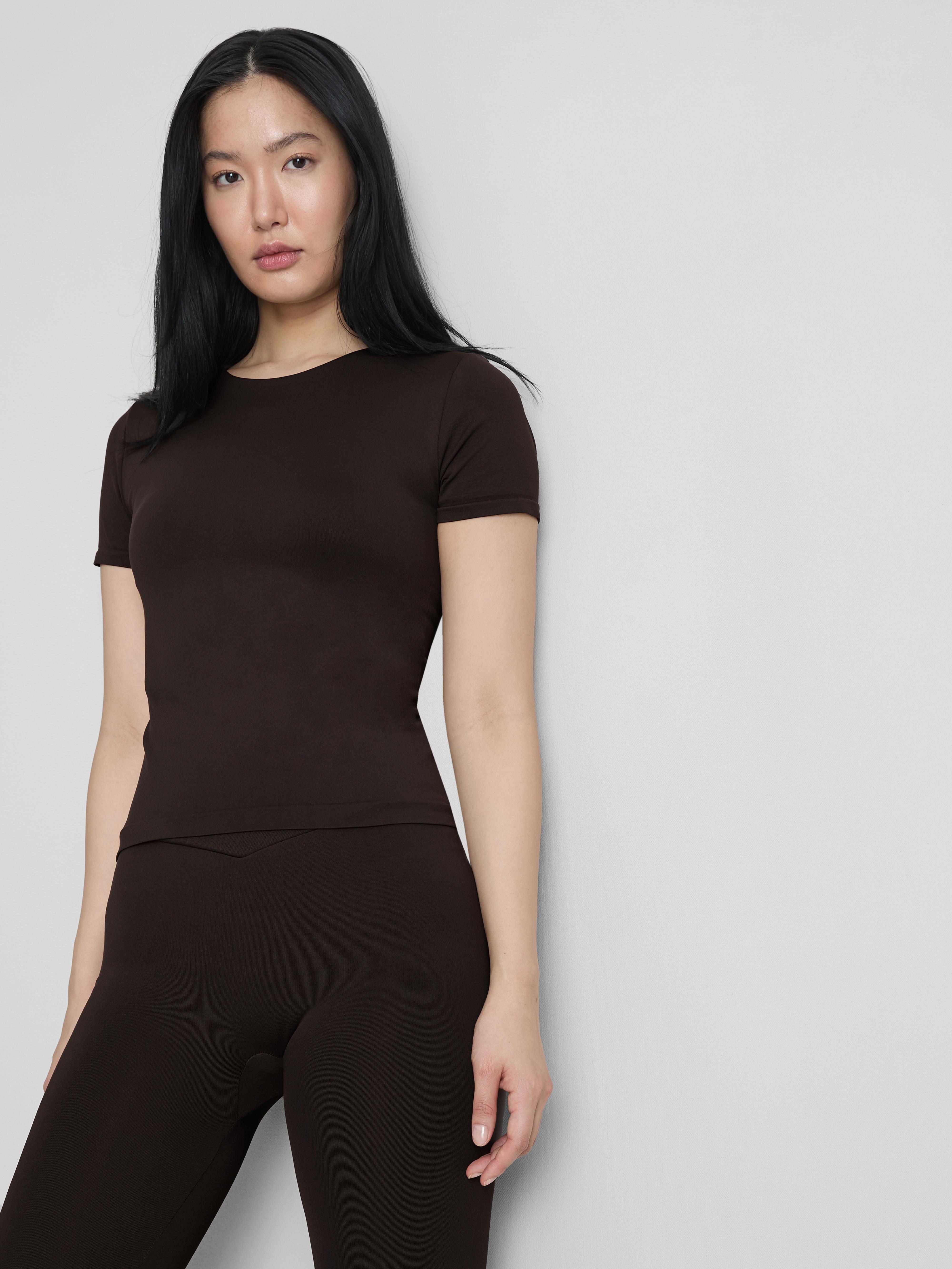Maglietta Donna ESPRIT Con Ricamo - Maniche Corte, Casual Chic, Morbida E Comoda - copertina