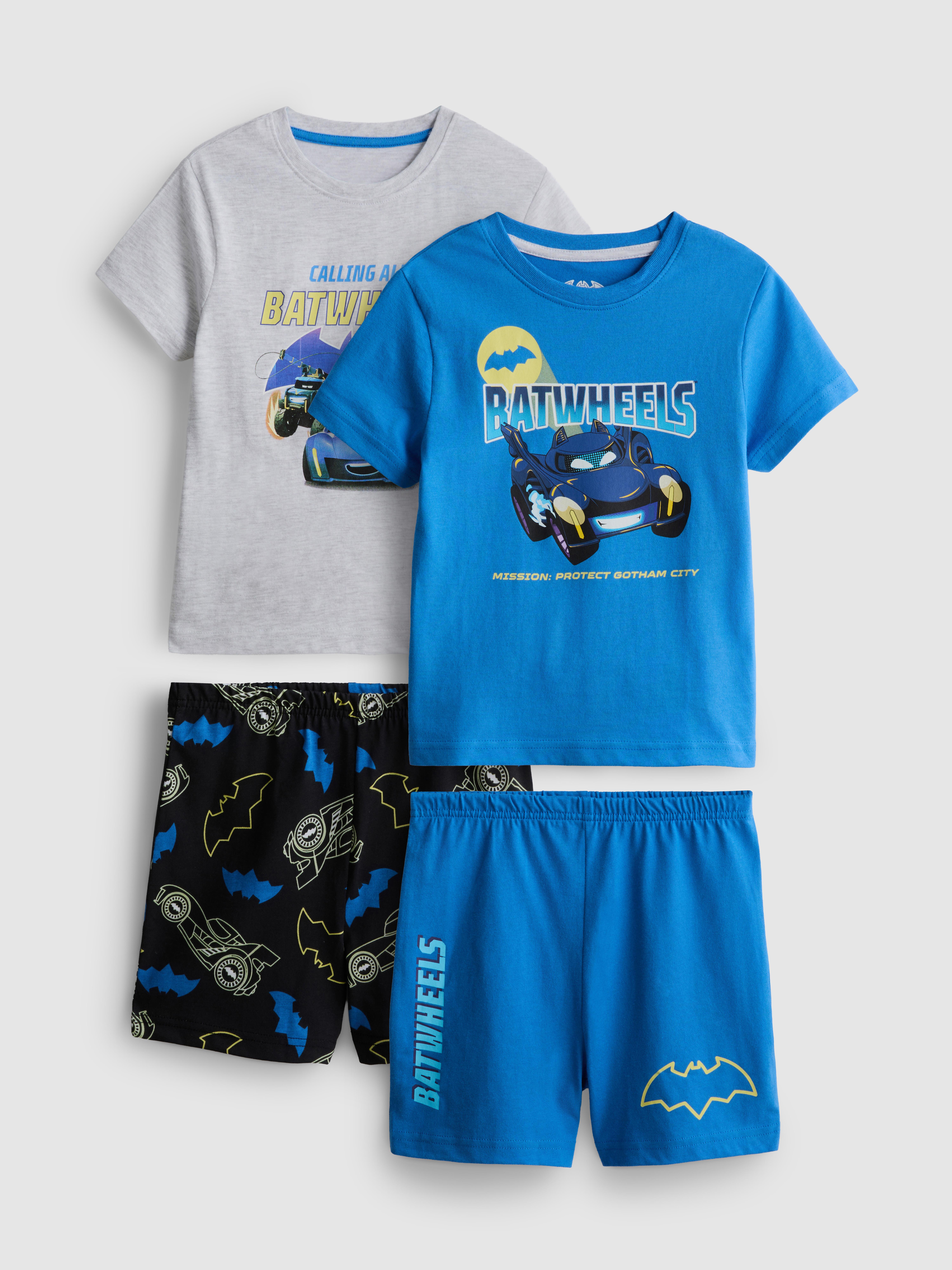 1,5-8 anos | Conjunto pijama curto Batwheels