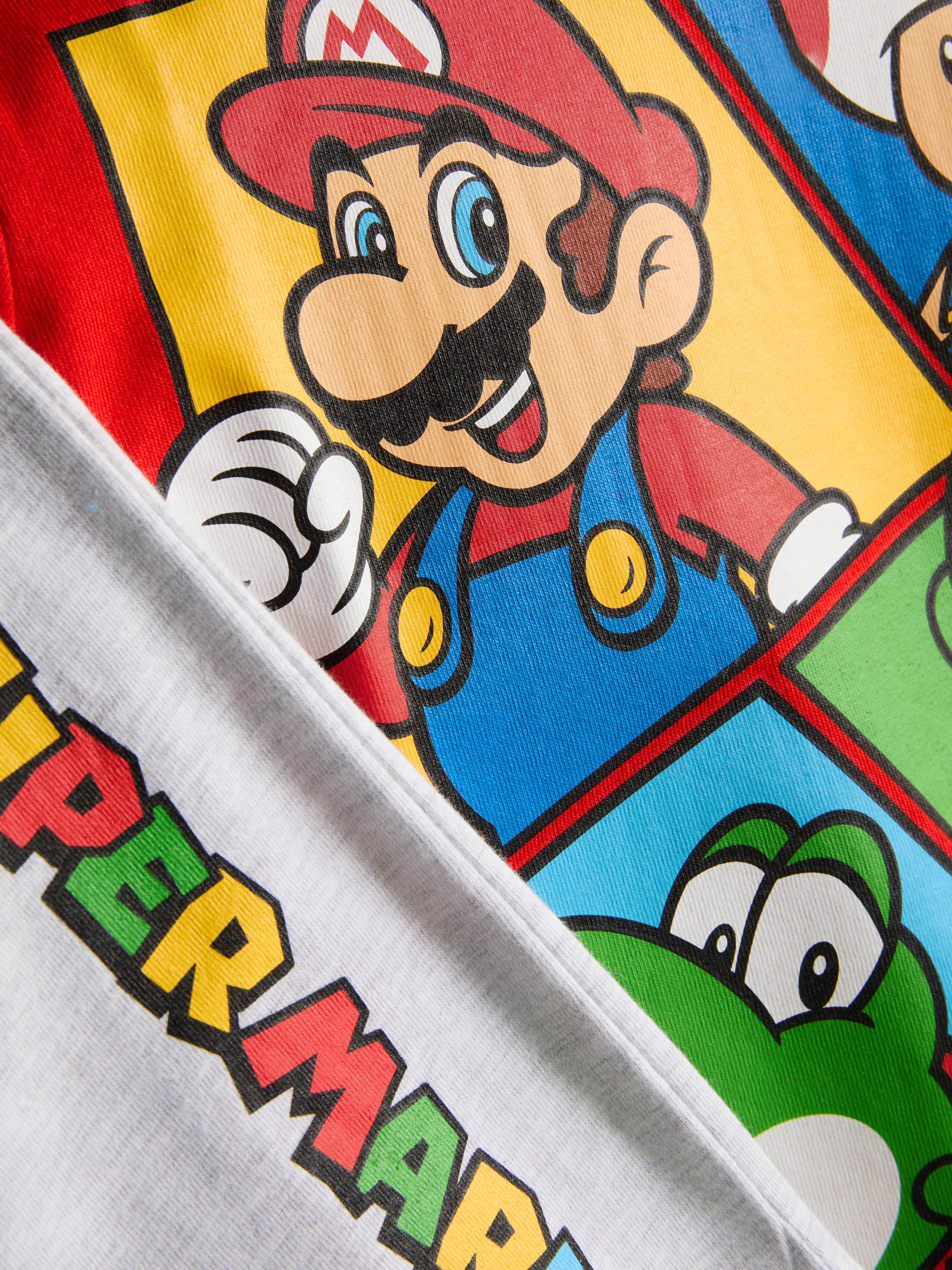 18 mois–10 ans | Lot de 2 pyjamas courts Super Mario
