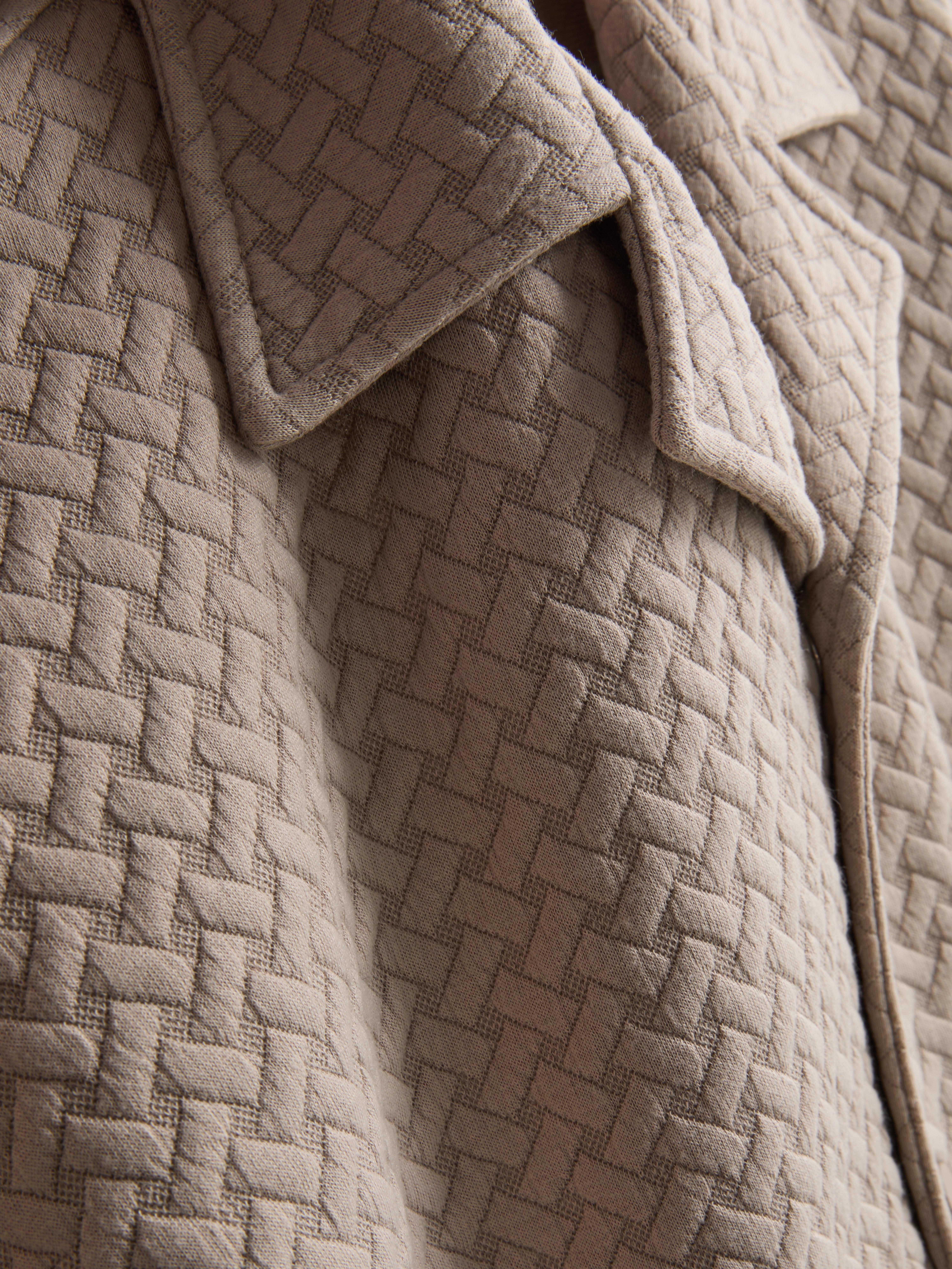 Chemise texturée à manches longues The Edit