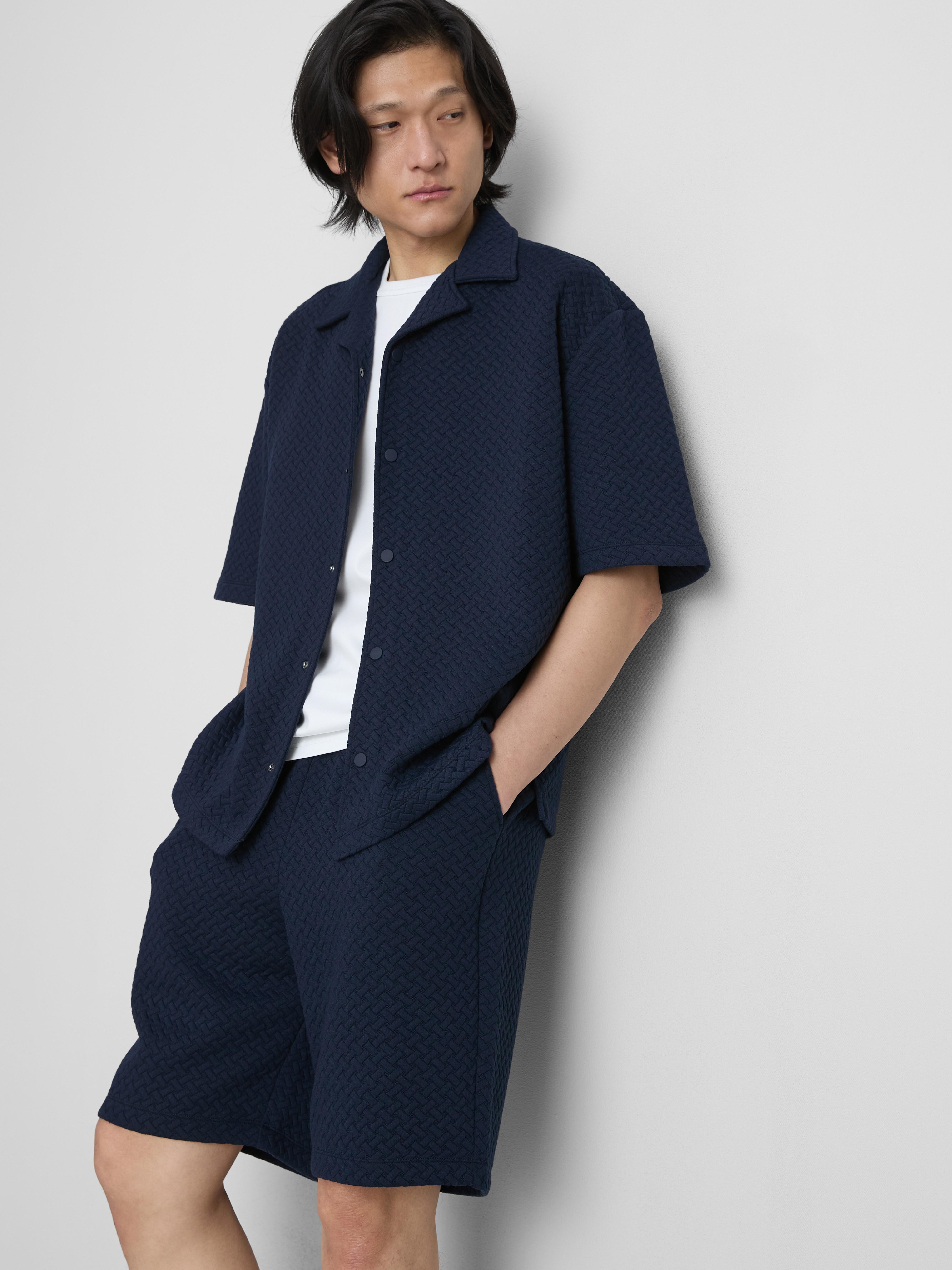 The Edit Texture Long Sleeve Shirt