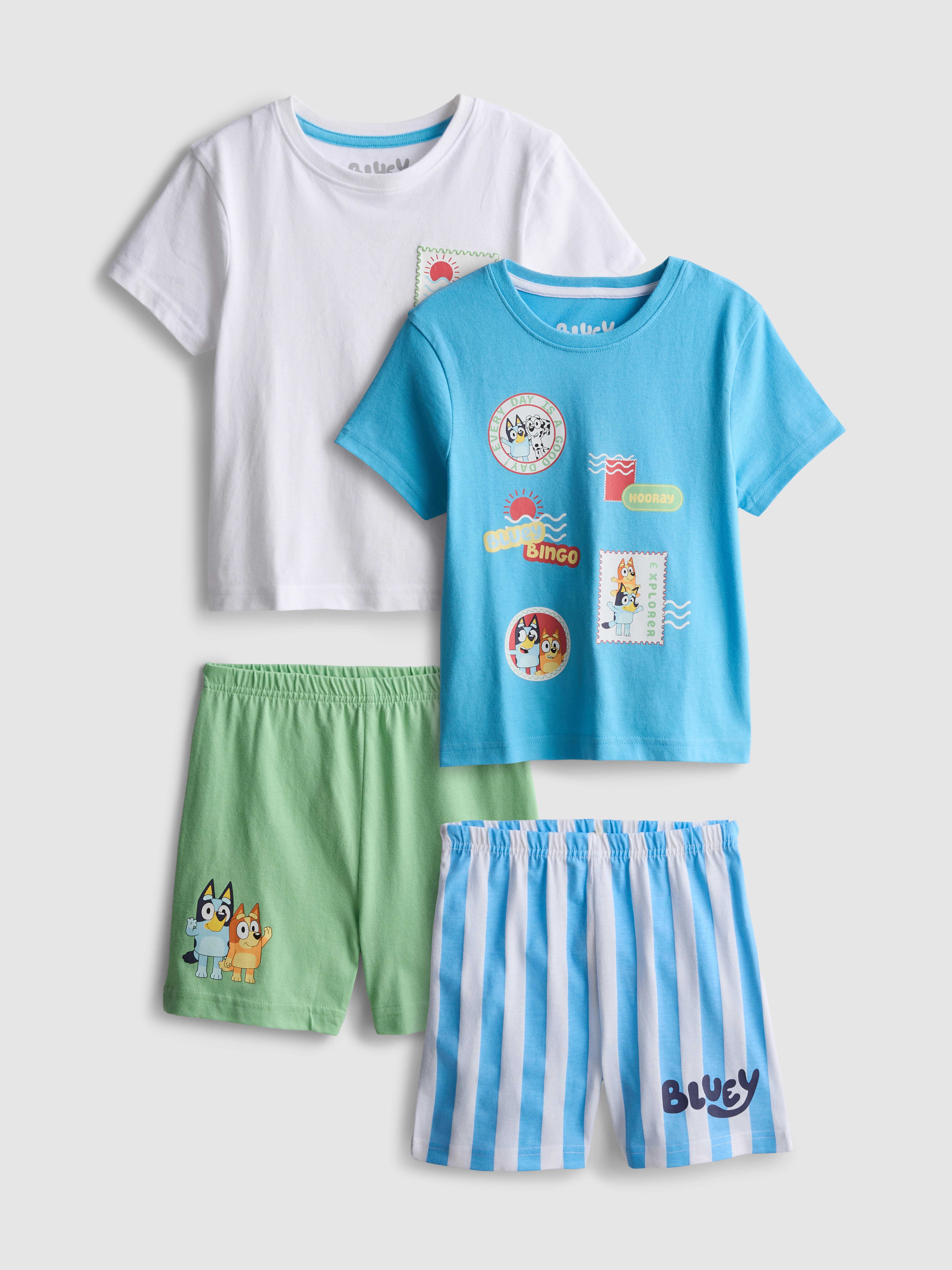 1.5-10yrs | 2pk Bluey Short Pyjamas