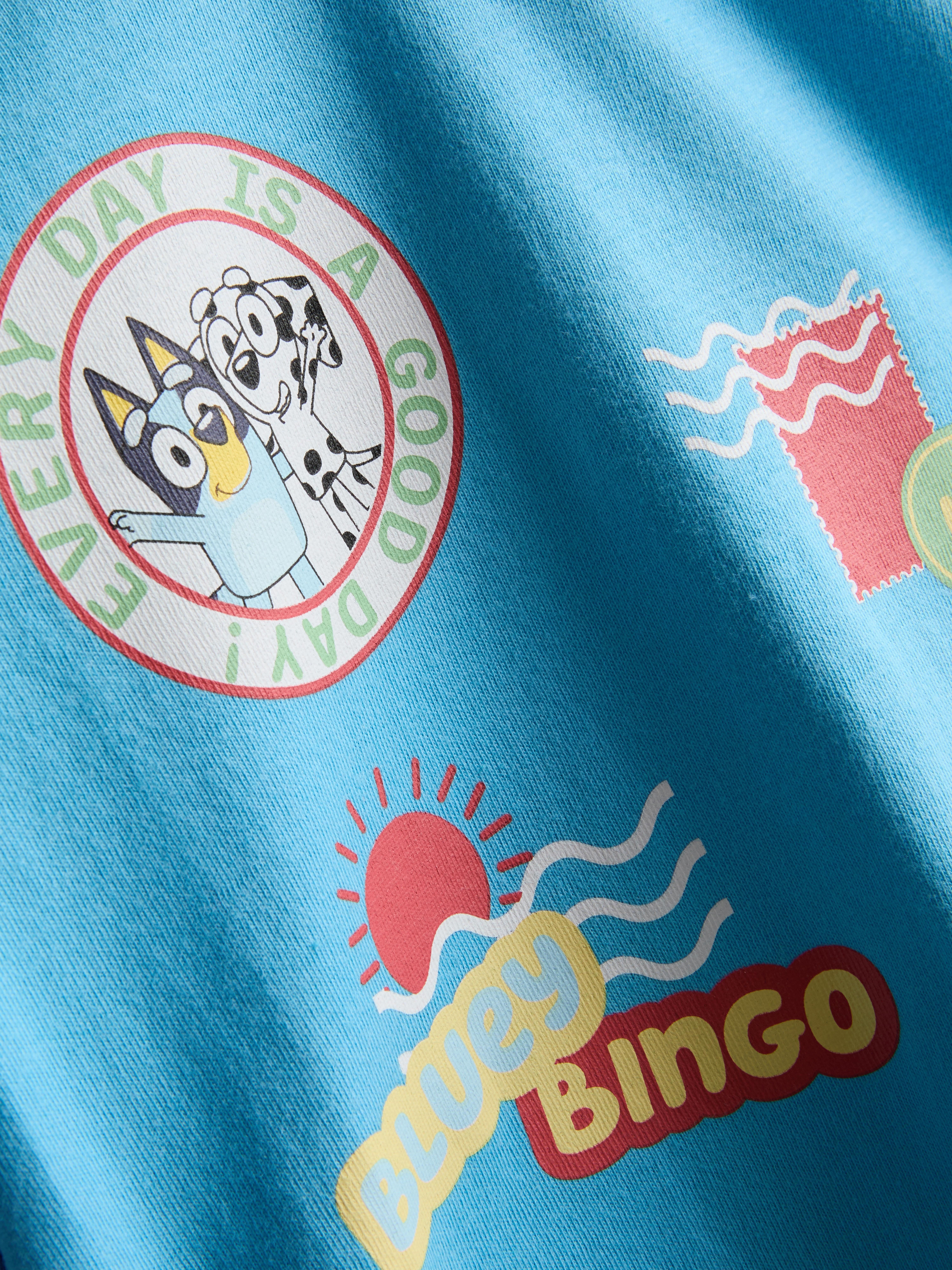 1,5–10 Jahre | Kurzer „Bluey“ Schlafanzug, 2er-Pack