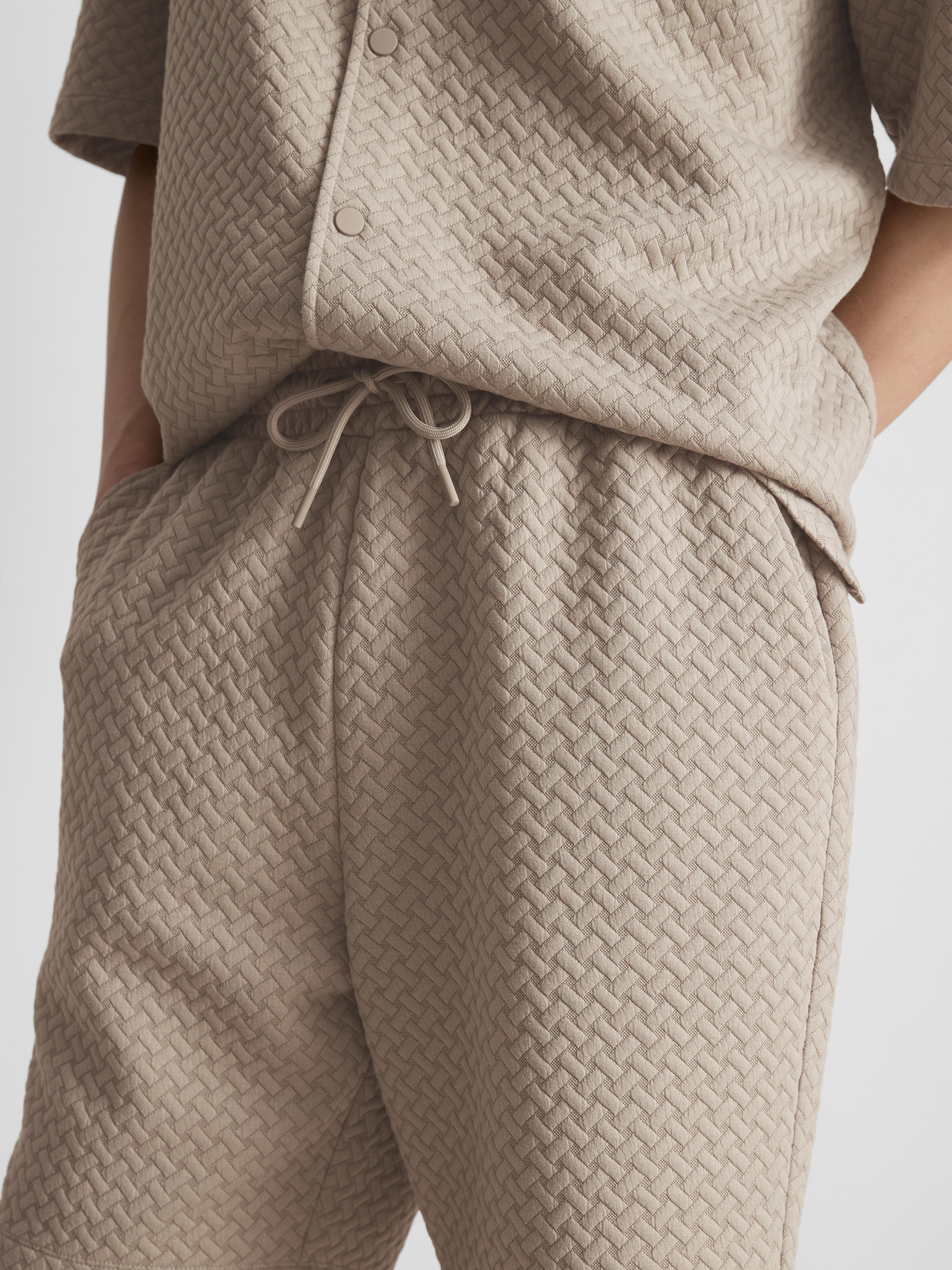 The Edit Textured Shorts