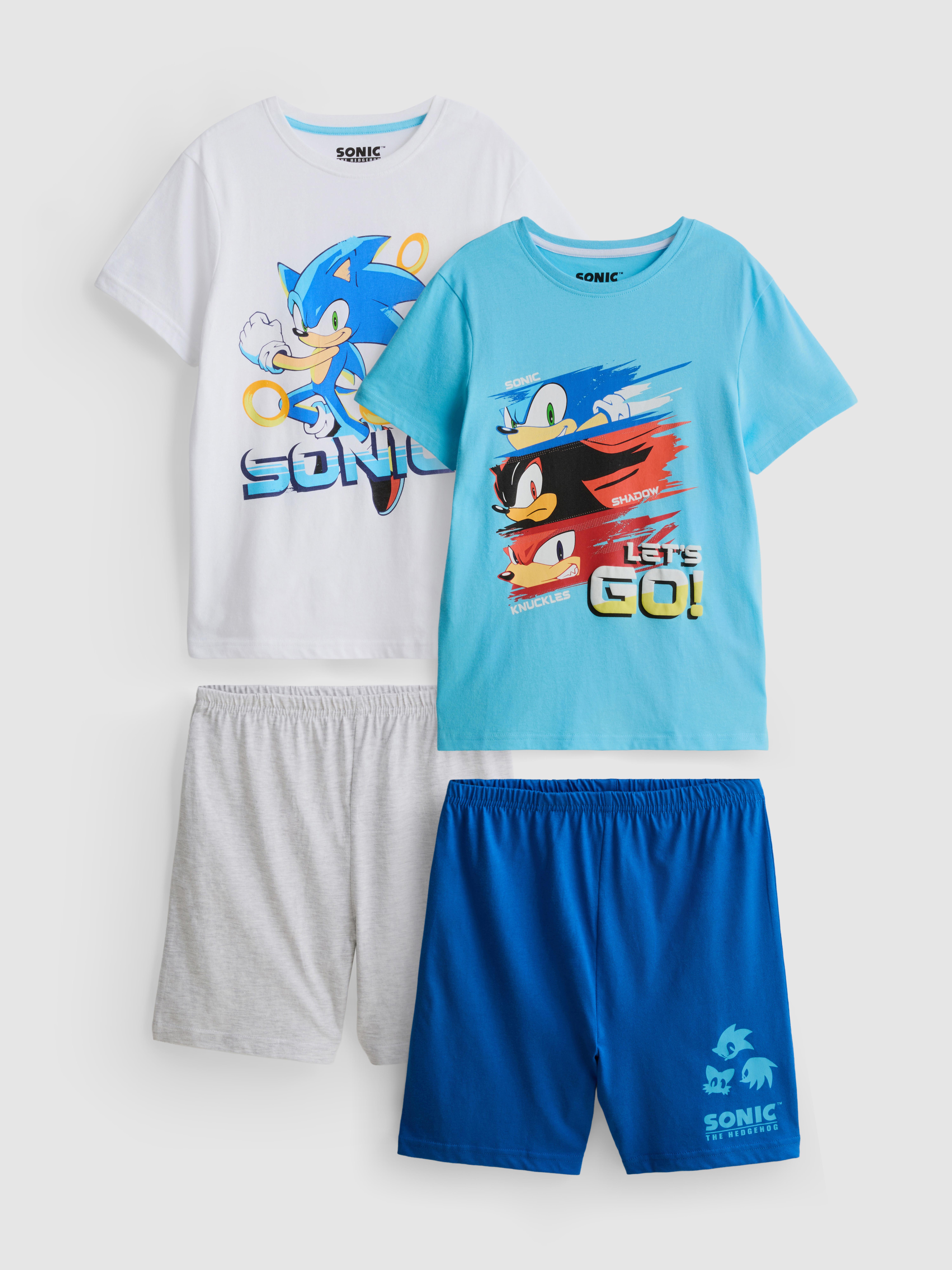 7-15yrs |  Sonic The Hedgehog Short Pyjama Set