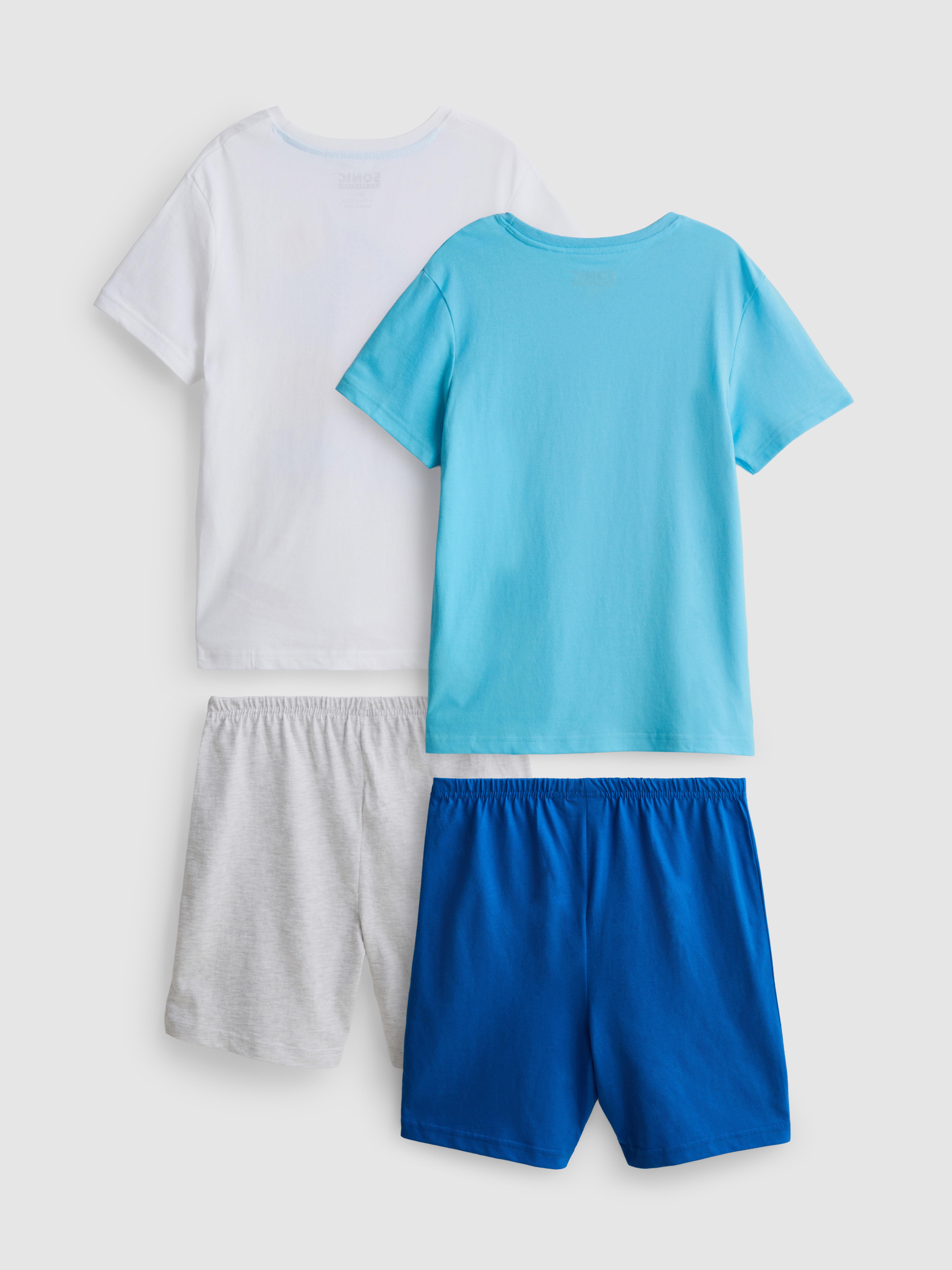 7-15 anos | Pijama curto Sonic The Hedgehog