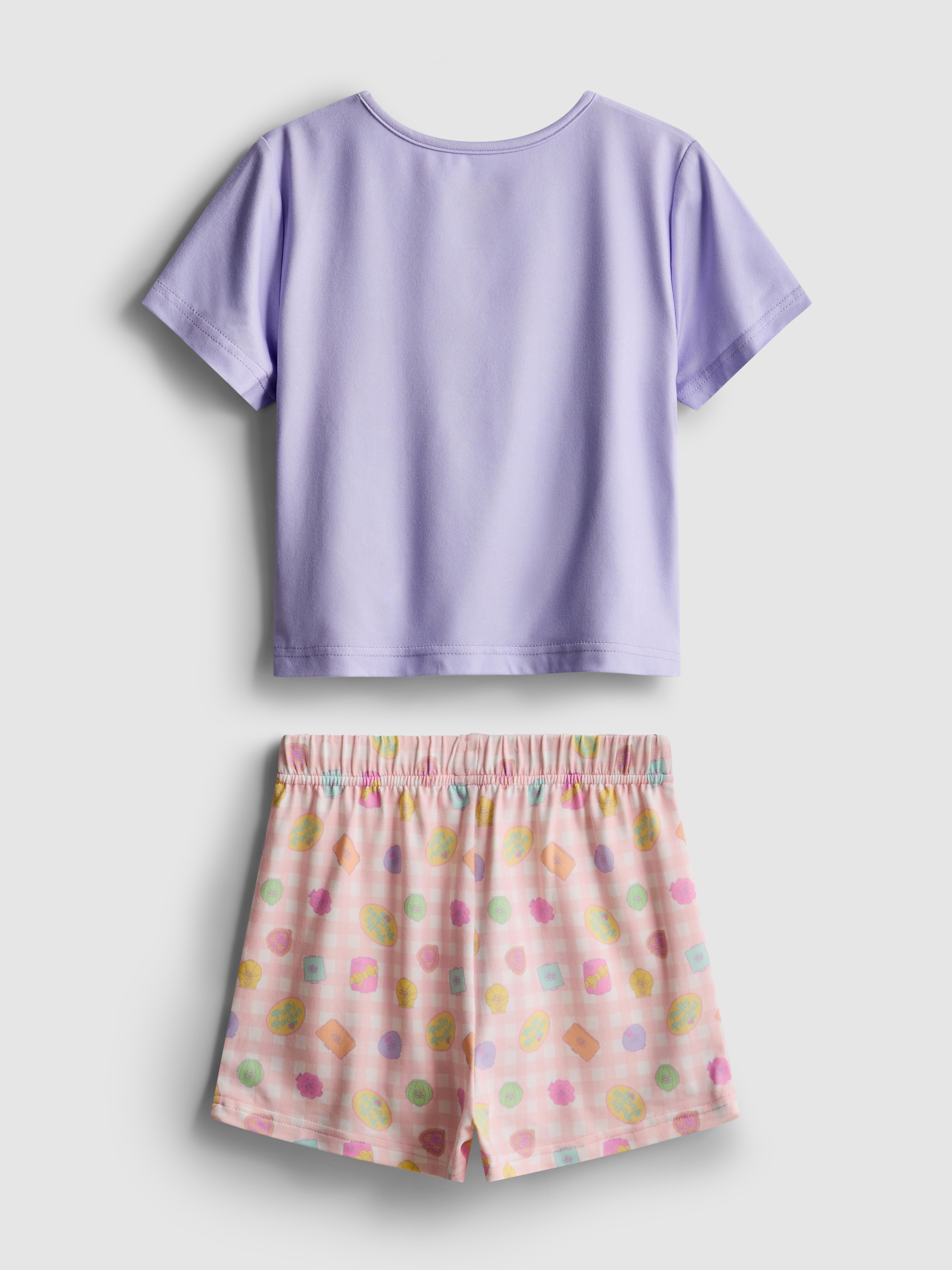 1,5-8 anos | Pijama curto Polly Pocket