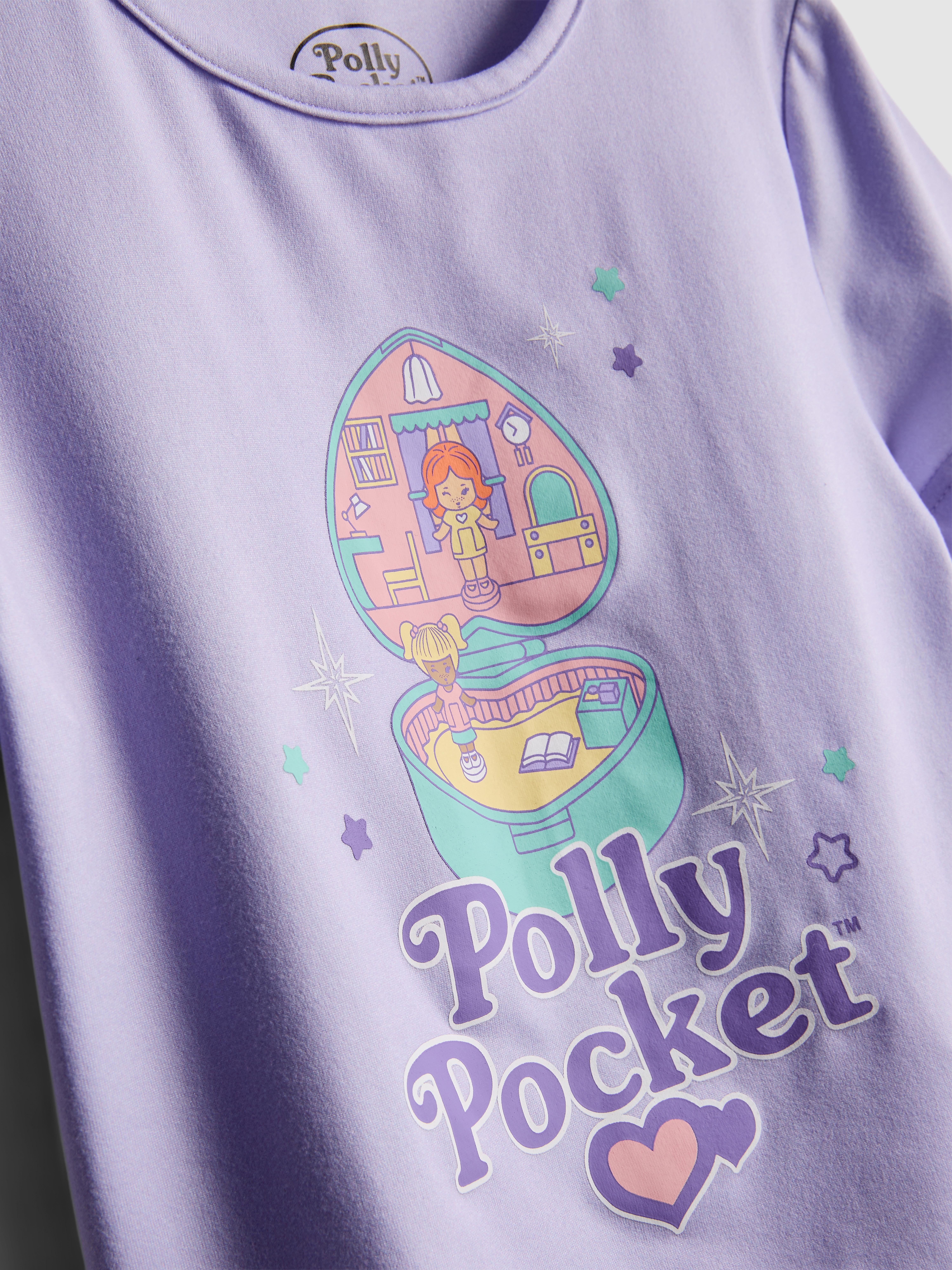 1,5-8 anos | Pijama curto Polly Pocket