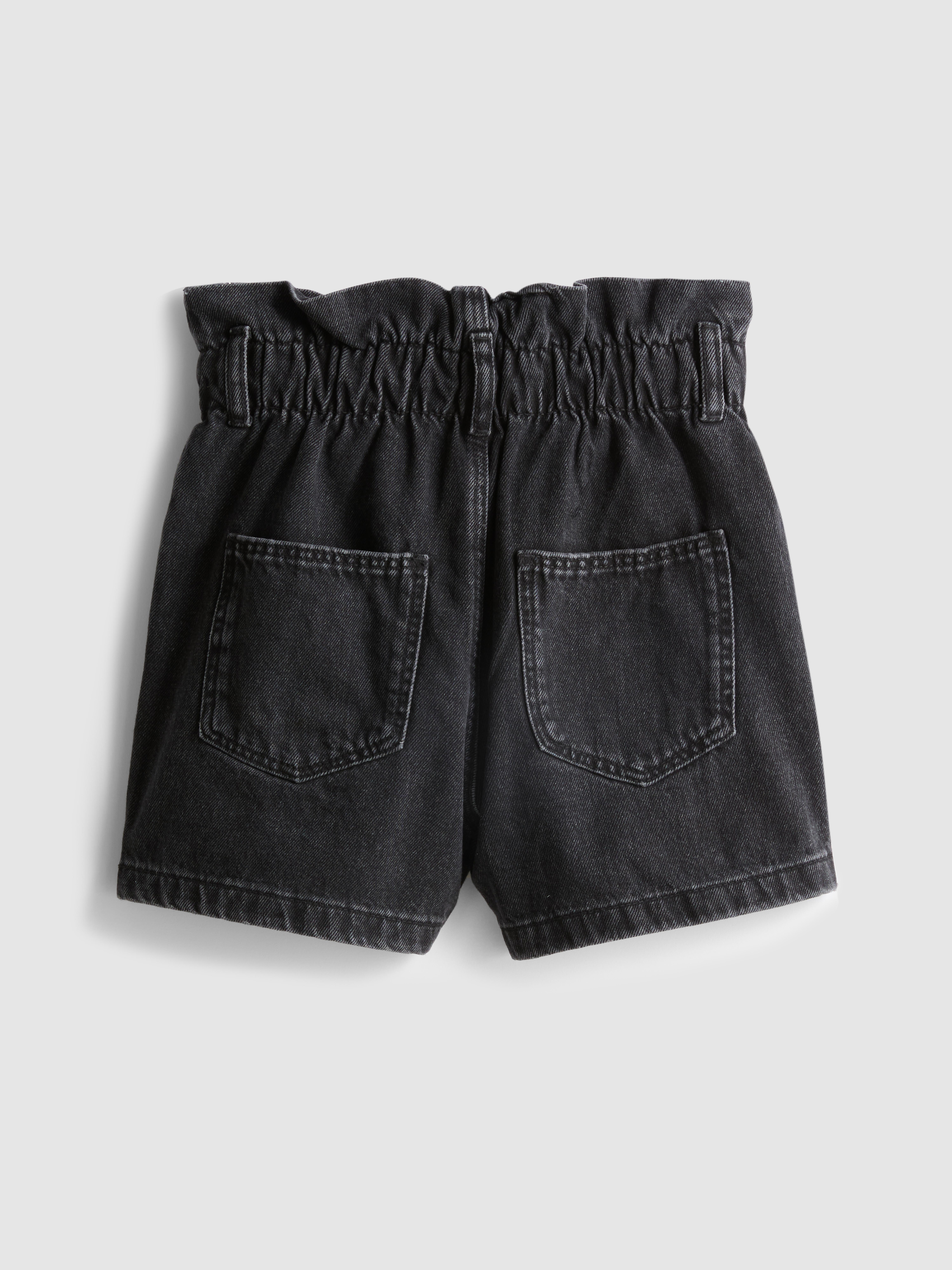 7-15yrs | Paperbag Denim Shorts
