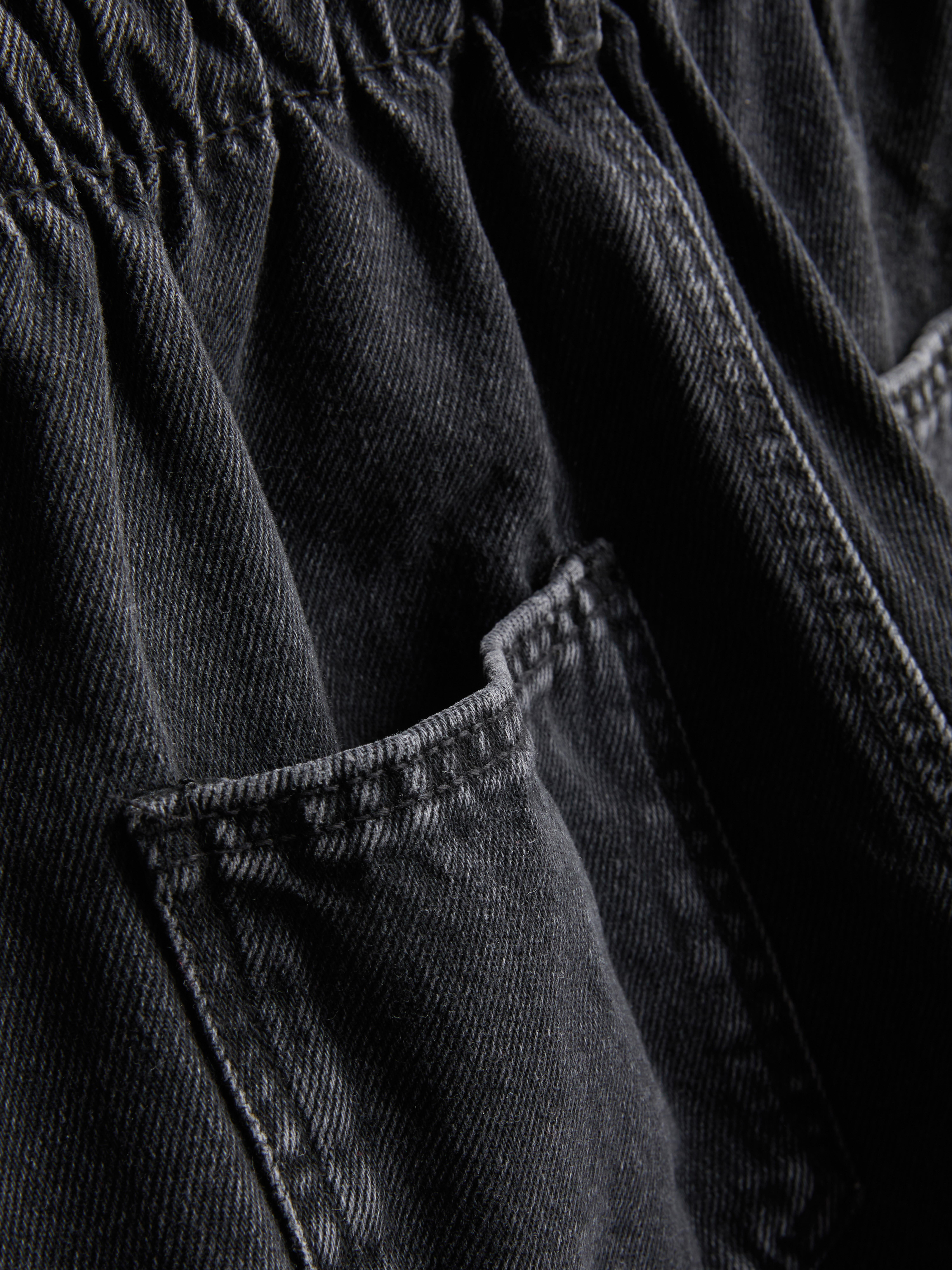 7-15yrs | Paperbag Denim Shorts