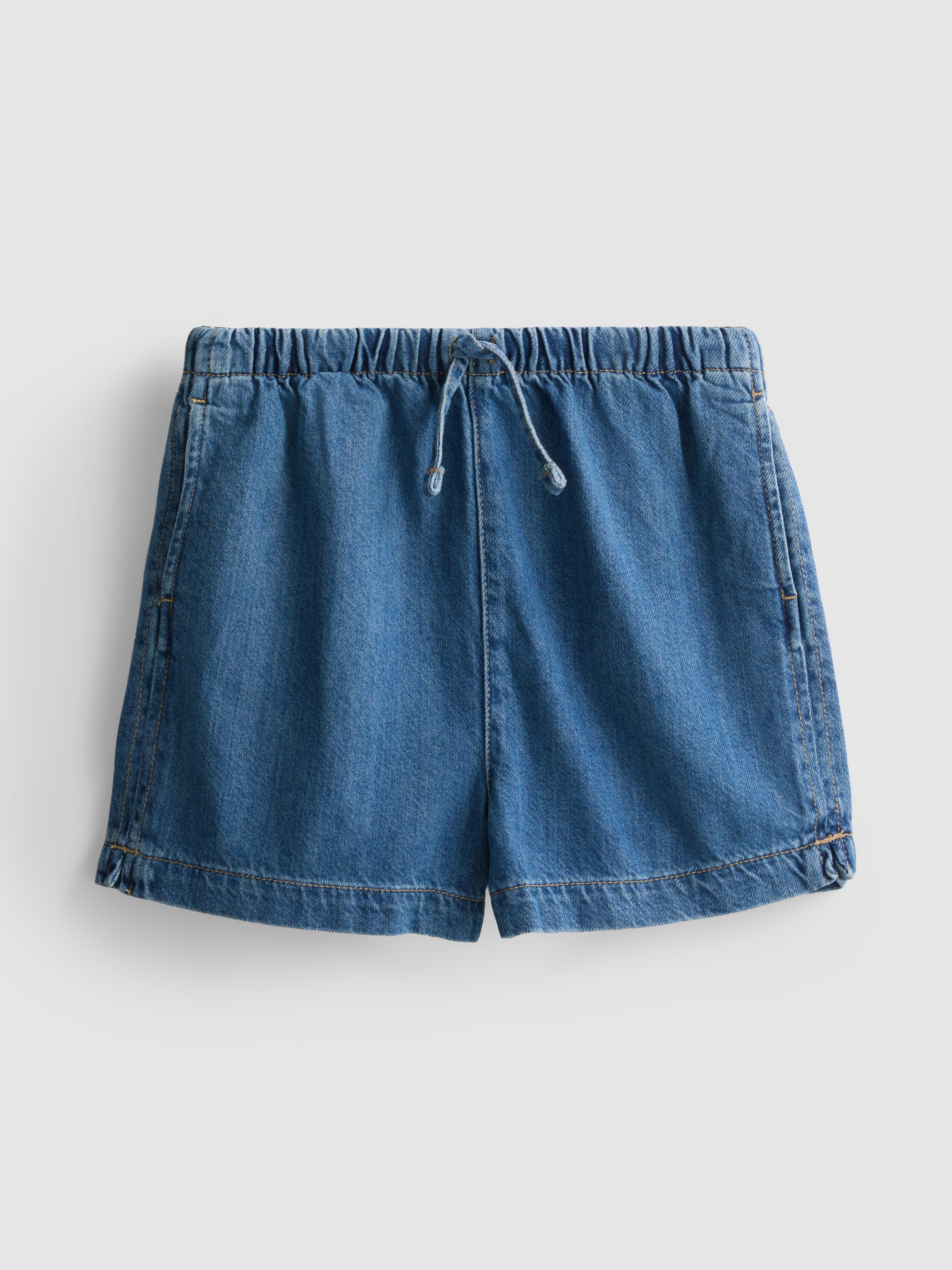 7-15yrs | Denim Jogger Shorts