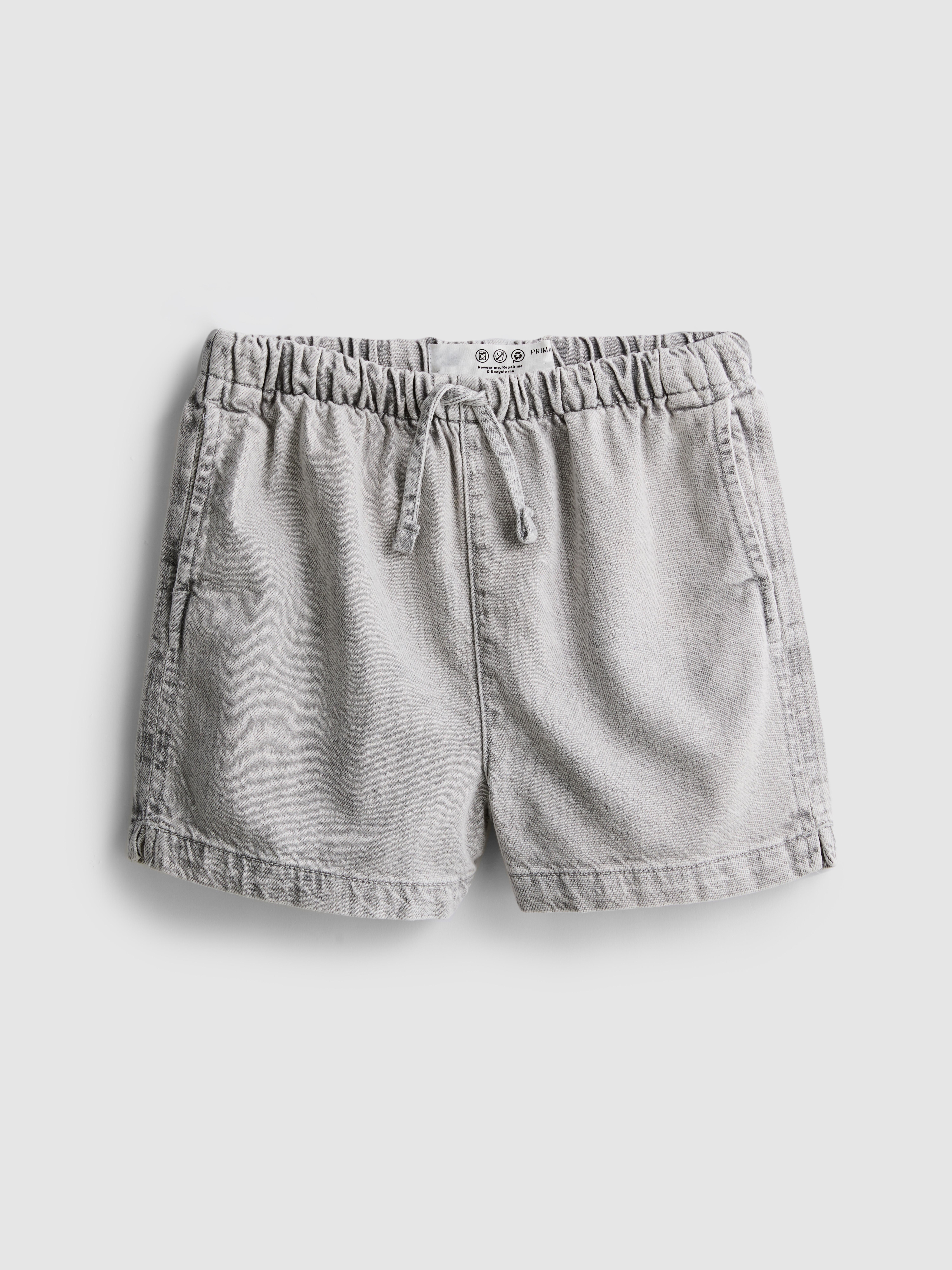 7-15yrs | Denim Jogger Shorts