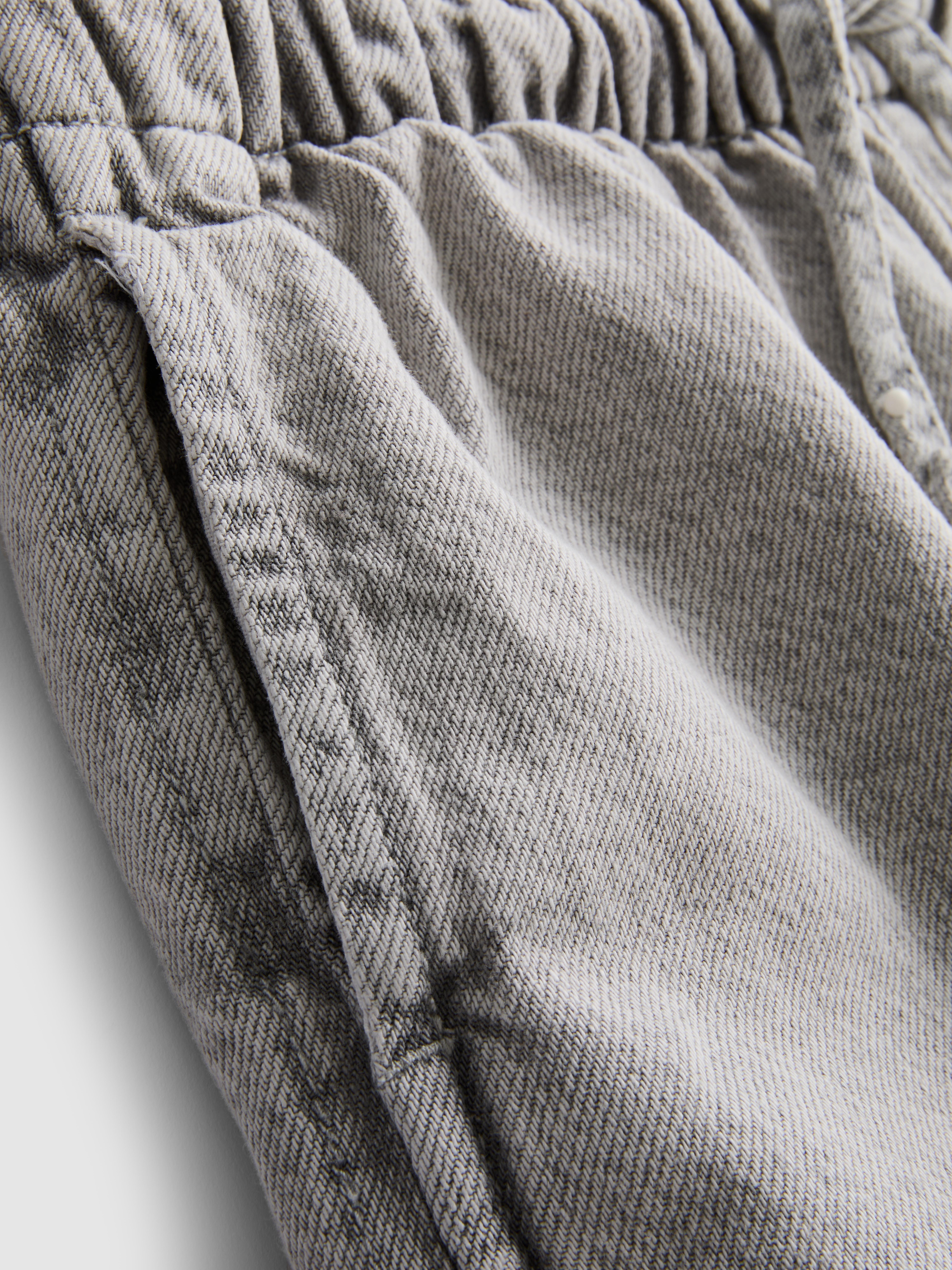 7-15yrs | Denim Jogger Shorts