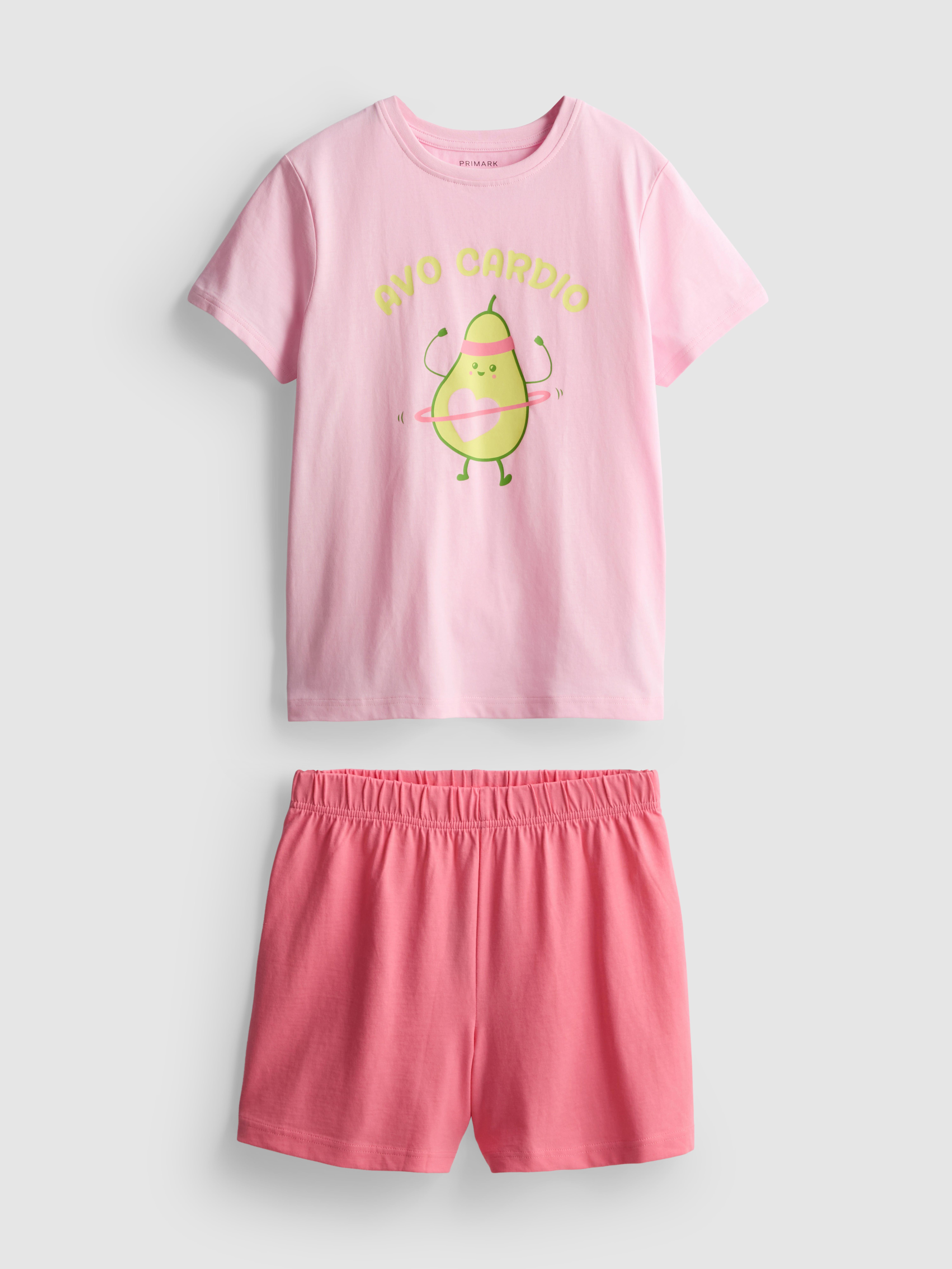 7-15yrs | Avocado Graphic Short Pyjamas
