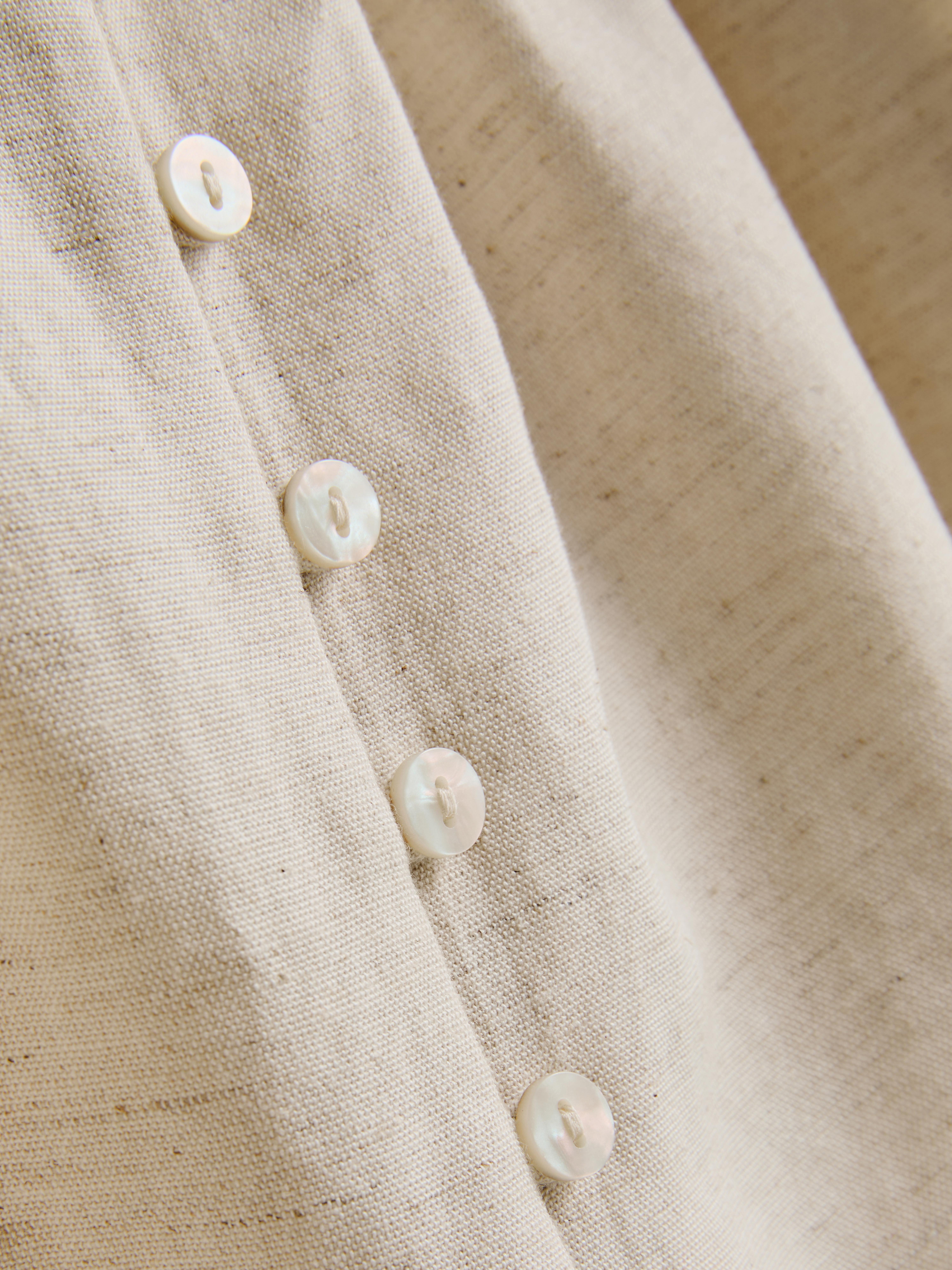 Cotton-Blend Lace-Detail Top