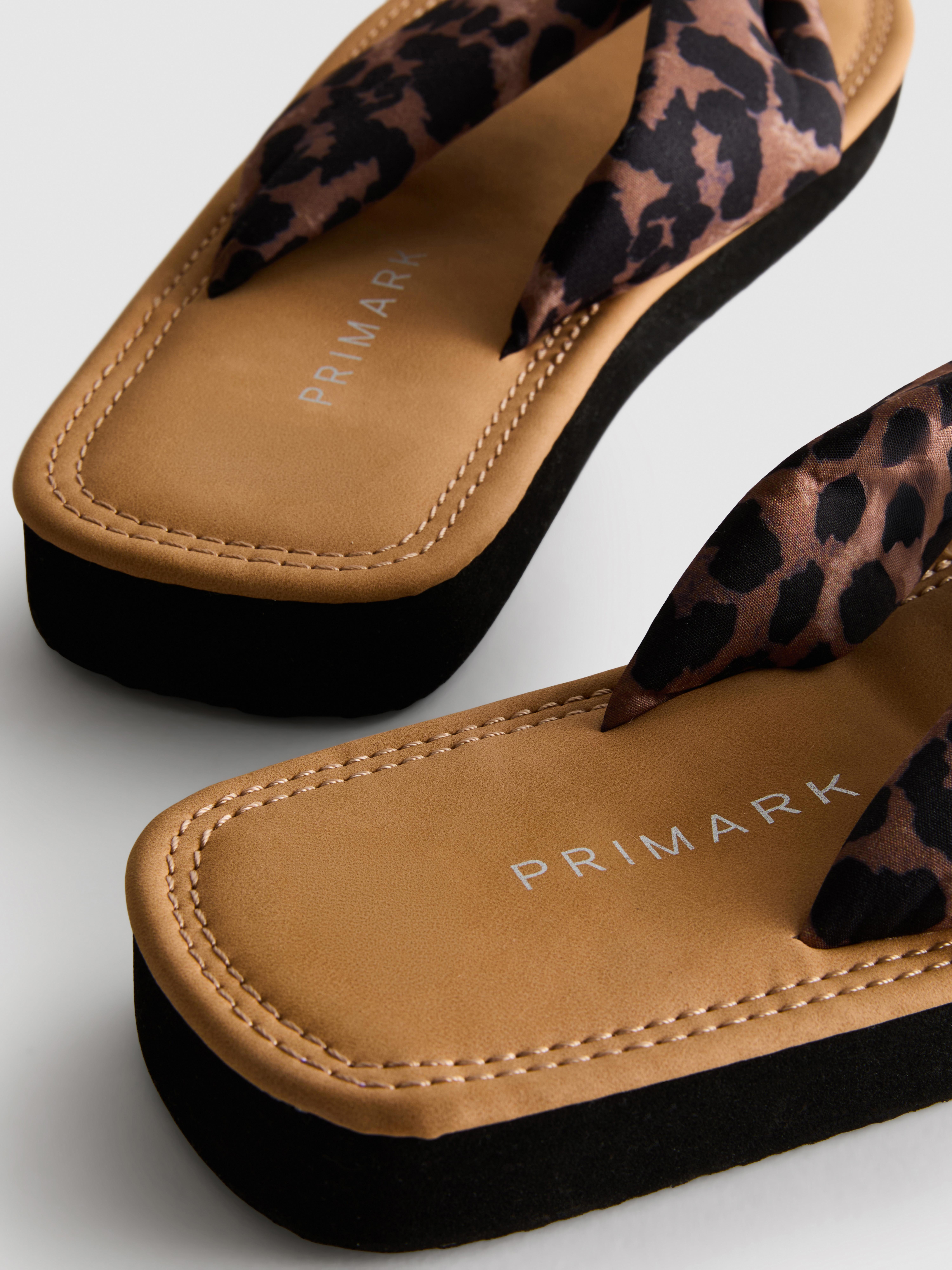 Knot-Detail Thong Sandals